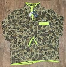 Polo Ralph Lauren Mens Polo Ralph Lauren Camo Fleece Pullover Voyager Quarter Size US XL / EU 56 / 4 - 1 Thumbnail