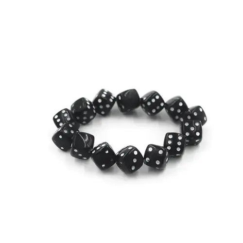 Other Black Dice Elastic Rope Bracelet Size ONE SIZE - 3 Thumbnail