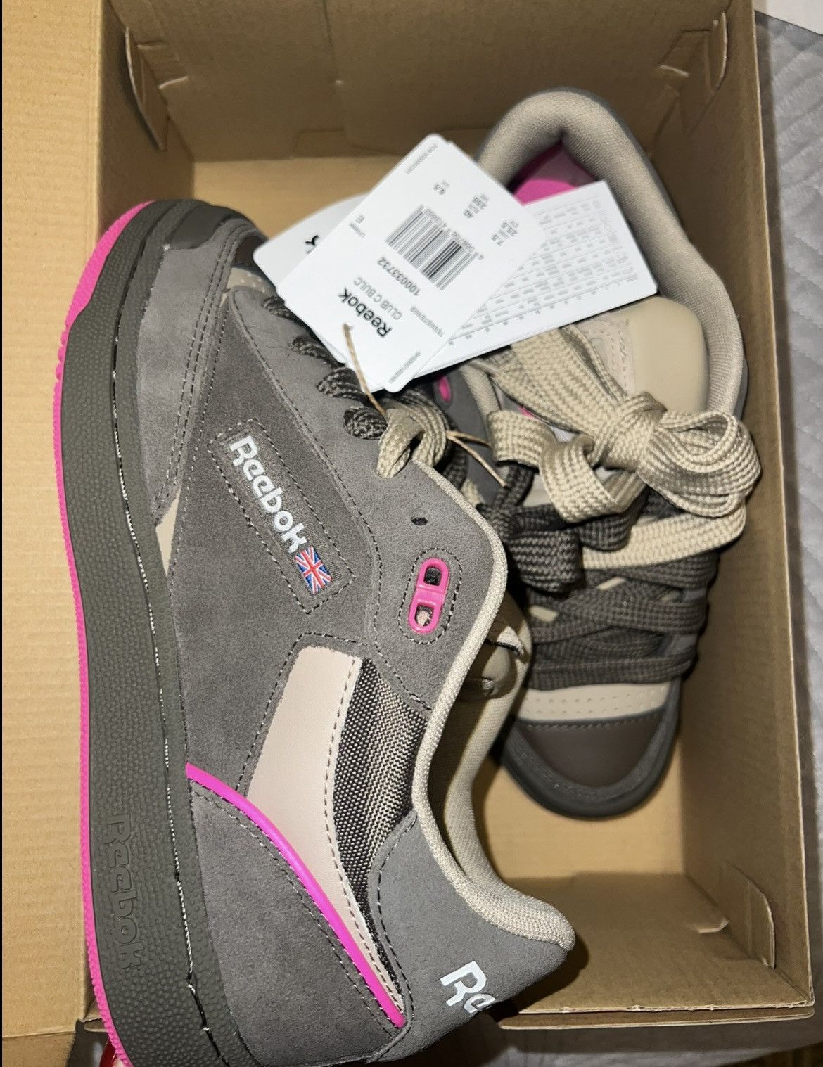 Reebok REEBOK CLUB C BULC grey pink Size US 7.5 / IT 37.5 - 7 Thumbnail