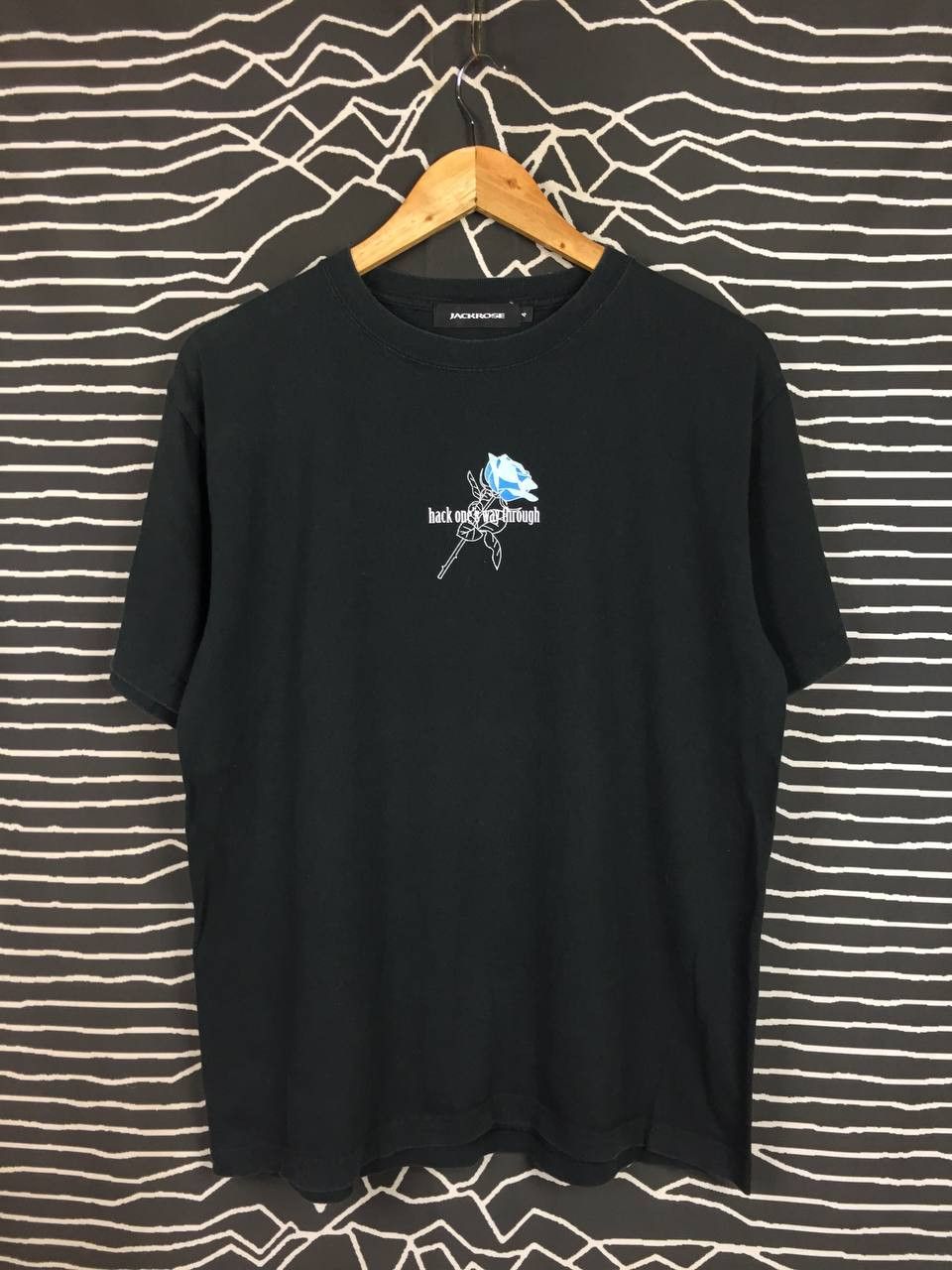 JACKROSE JACKROSE Hack One's Way Through Rose Graphic Tee Size US L / EU 52-54 / 3 - 5 Thumbnail