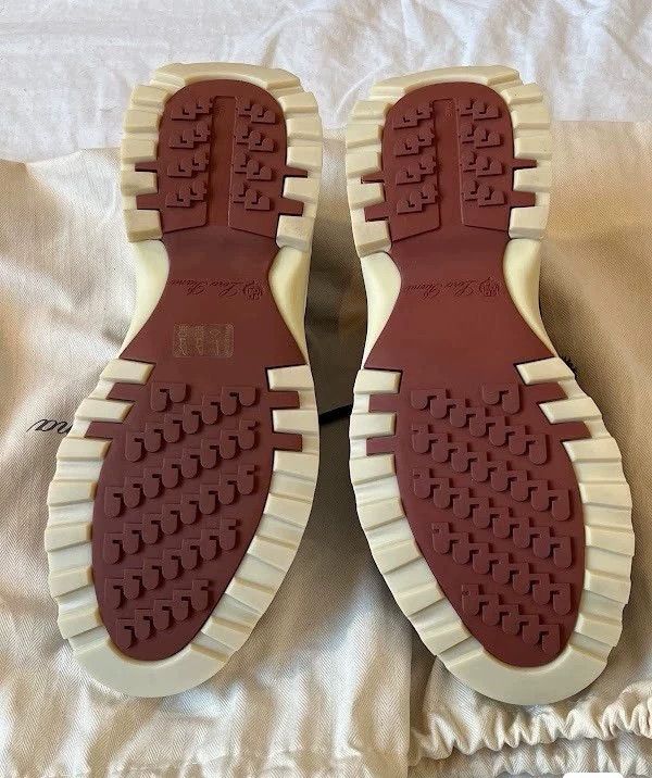 Loro Piana LORO PIANA White bottom sneakers Size US 7 / EU 40 - 4 Thumbnail