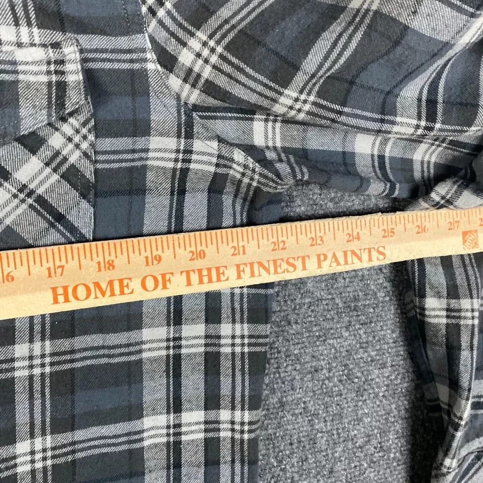 Public Opinion Public Opinion Flannel Shirt Men's XL Pearl Snap Plaid Size US XL / EU 56 / 4 - 4 Thumbnail