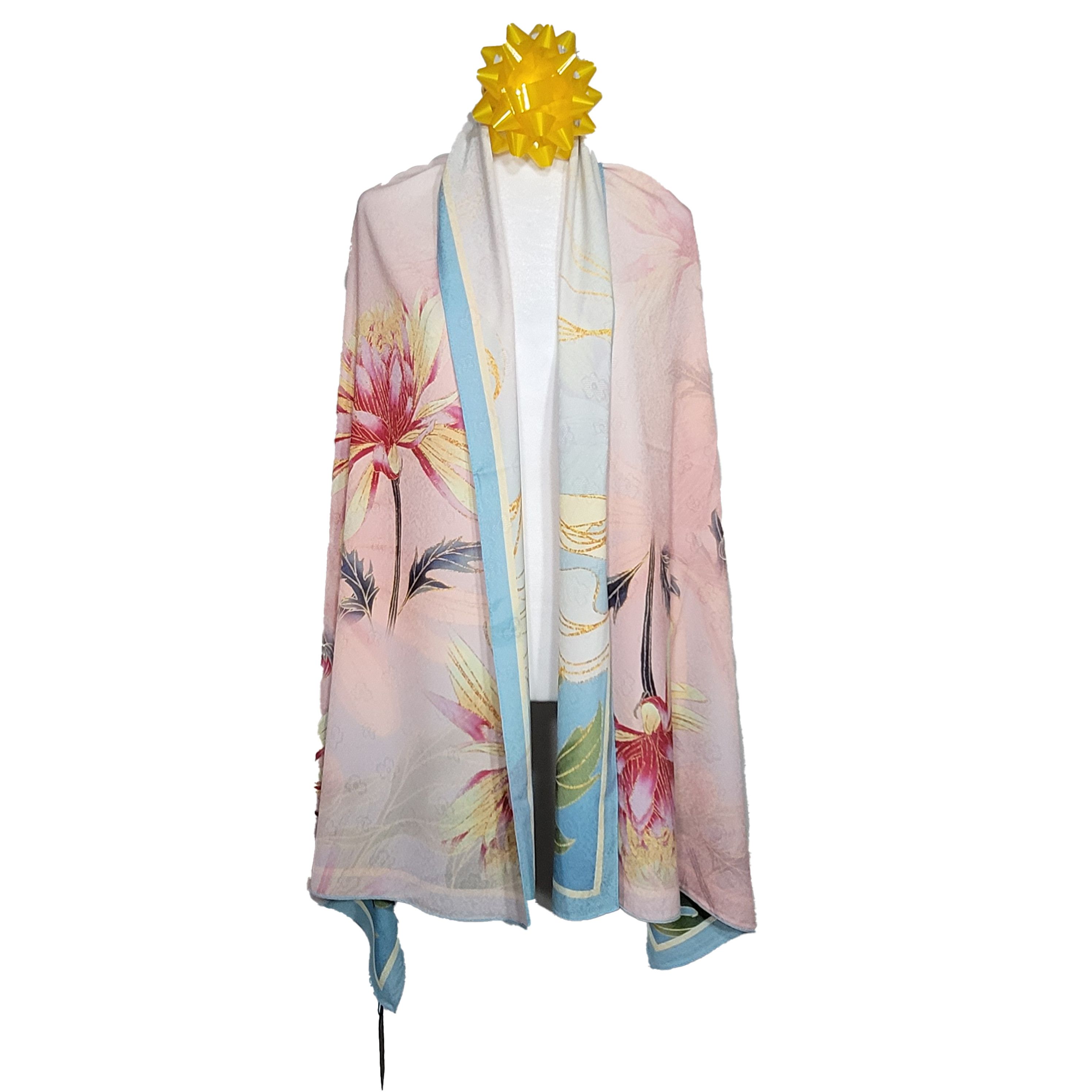 Other Double-Sided Silk Scarf 27"x70" Long Rectangle 3321 Size ONE SIZE - 4 Thumbnail