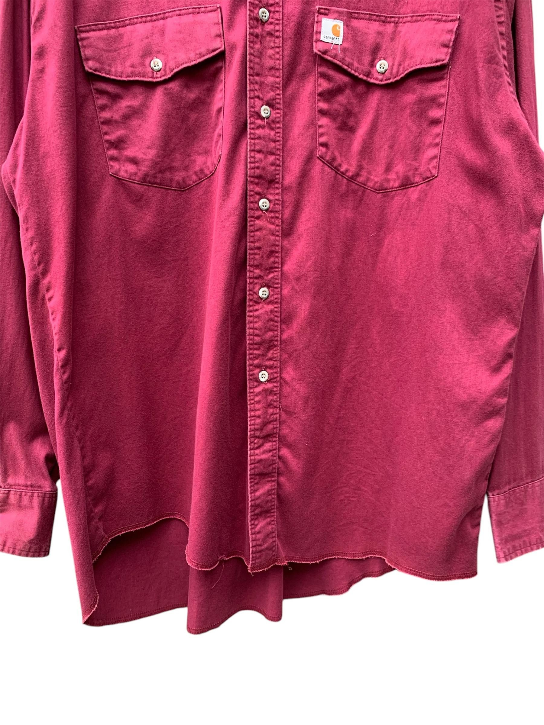 Carhartt Vintage Carhartt Made In Usa Woman Button Up Shirt Size M / US 6-8 / IT 42-44 - 8 Thumbnail
