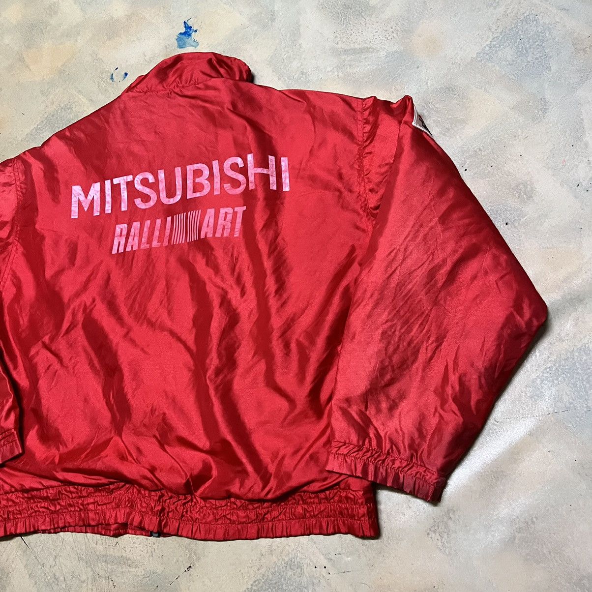Japanese Brand Vintage Mitsubishi Ralliart Racing Jacket Big Logo Size US L / EU 52-54 / 3 - 19 Thumbnail