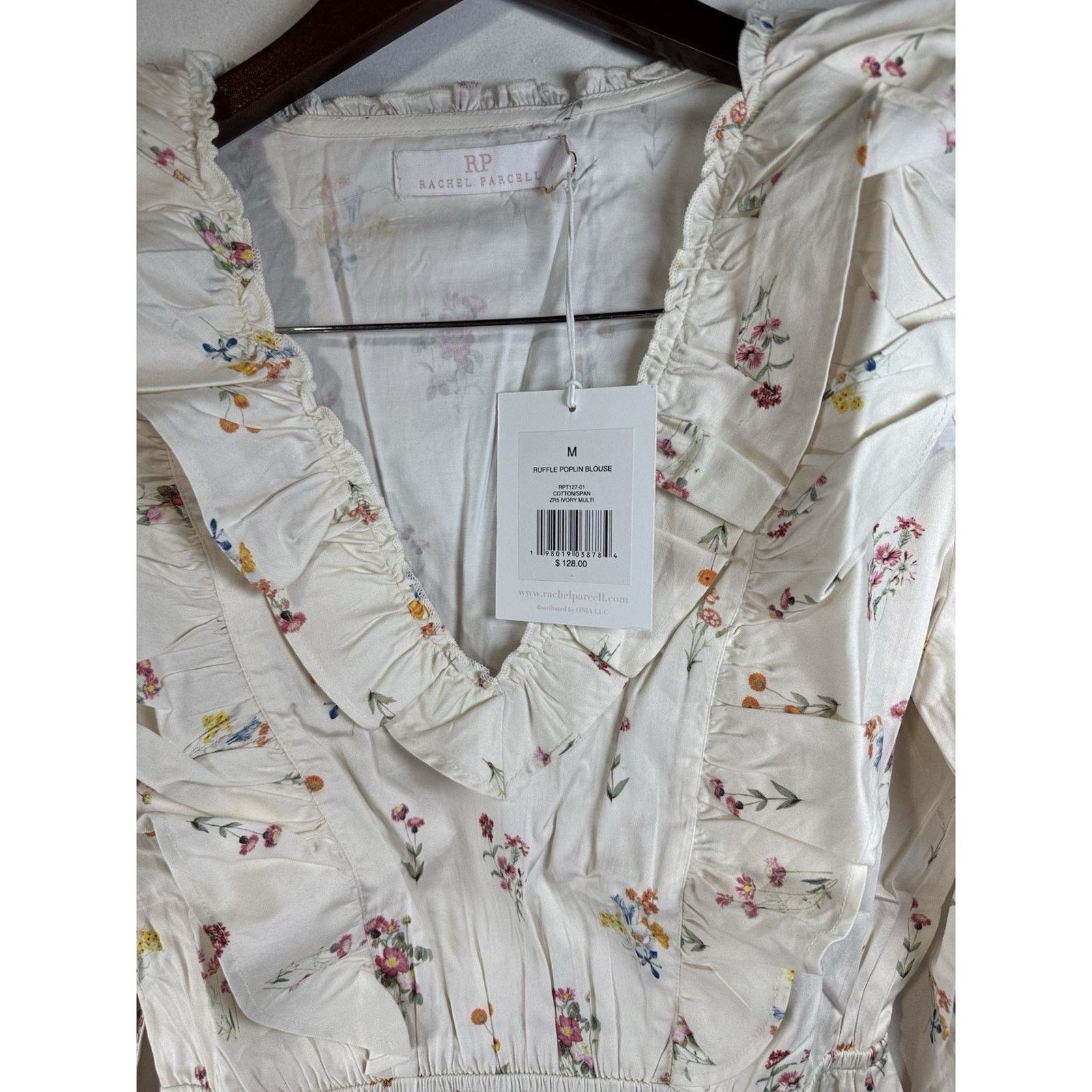 & Other Stories Rachel Parcell Poplin Blouse Floral Size M Size M / US 6-8 / IT 42-44 - 9 Thumbnail