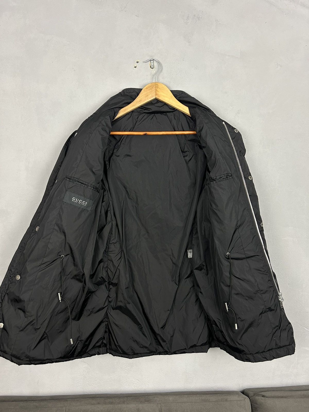 Gucci Gucci Black Puffer Jacket Women – Made in Italy – Nylon Size S / US 4 / IT 40 - 13 Thumbnail