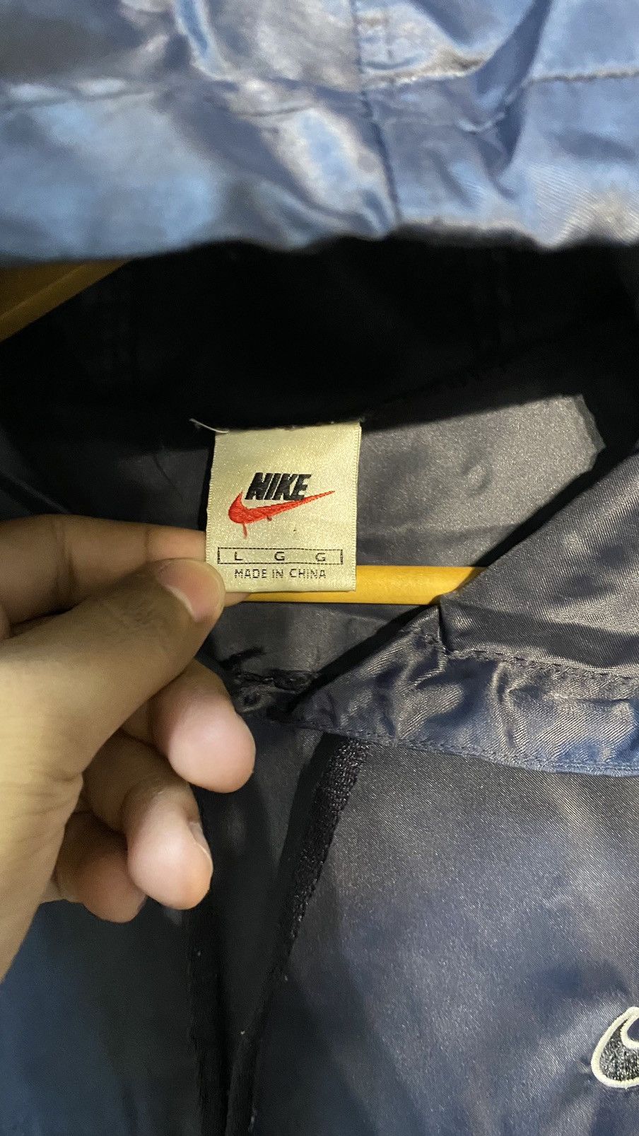 Nike × Vintage VINTAGE 90's NIKE WINDBREAKER JACKET SINGLE LAYER LARGE Size US XL / EU 56 / 4 - 7 Thumbnail