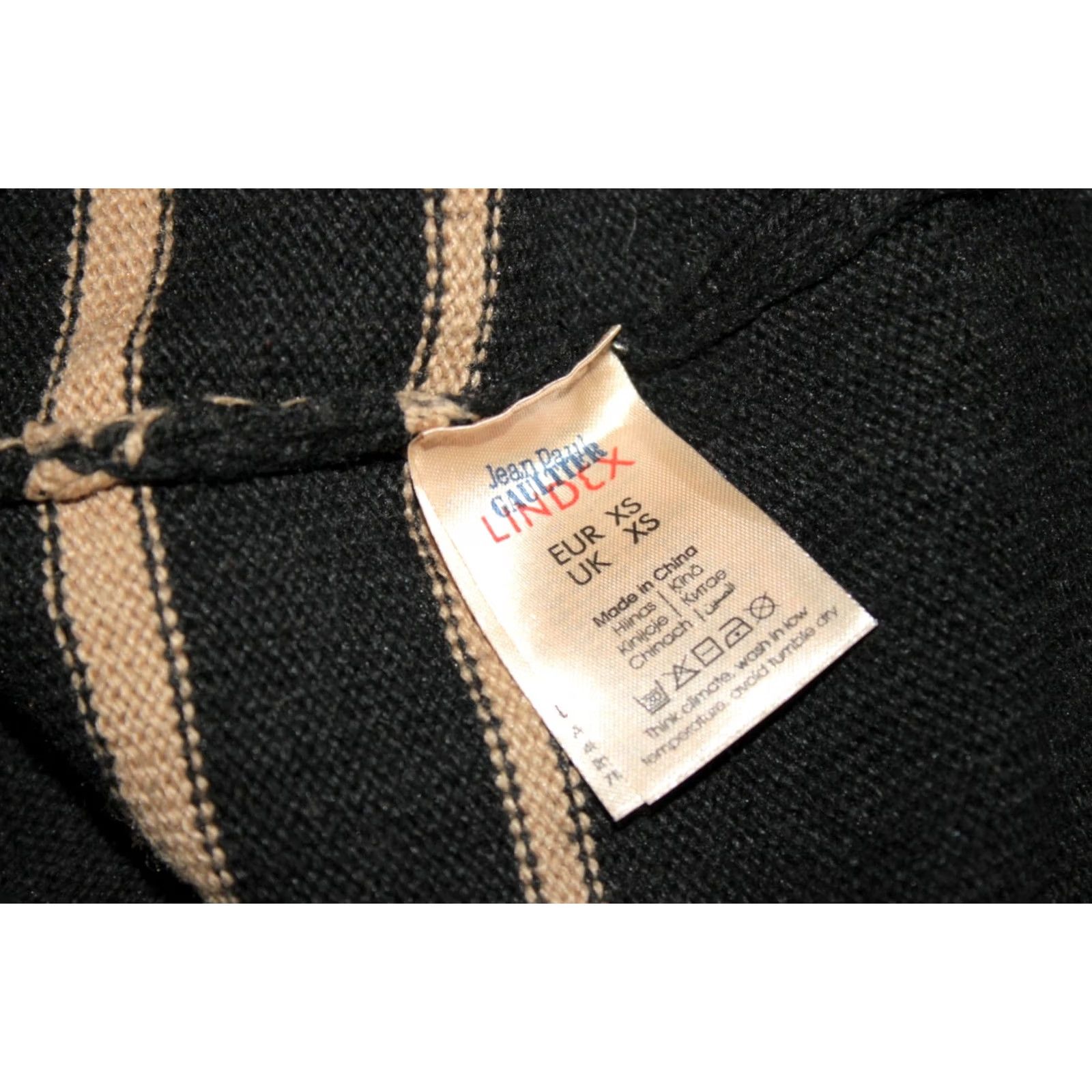 Jean Paul Gaultier Jean Paul Gaultier for Lindex Womens XS Dress A-Line Knee Length Multicoloured Knit/Structured Dress XS Womens Size 26" / US 2 / IT 38 - 4 Thumbnail