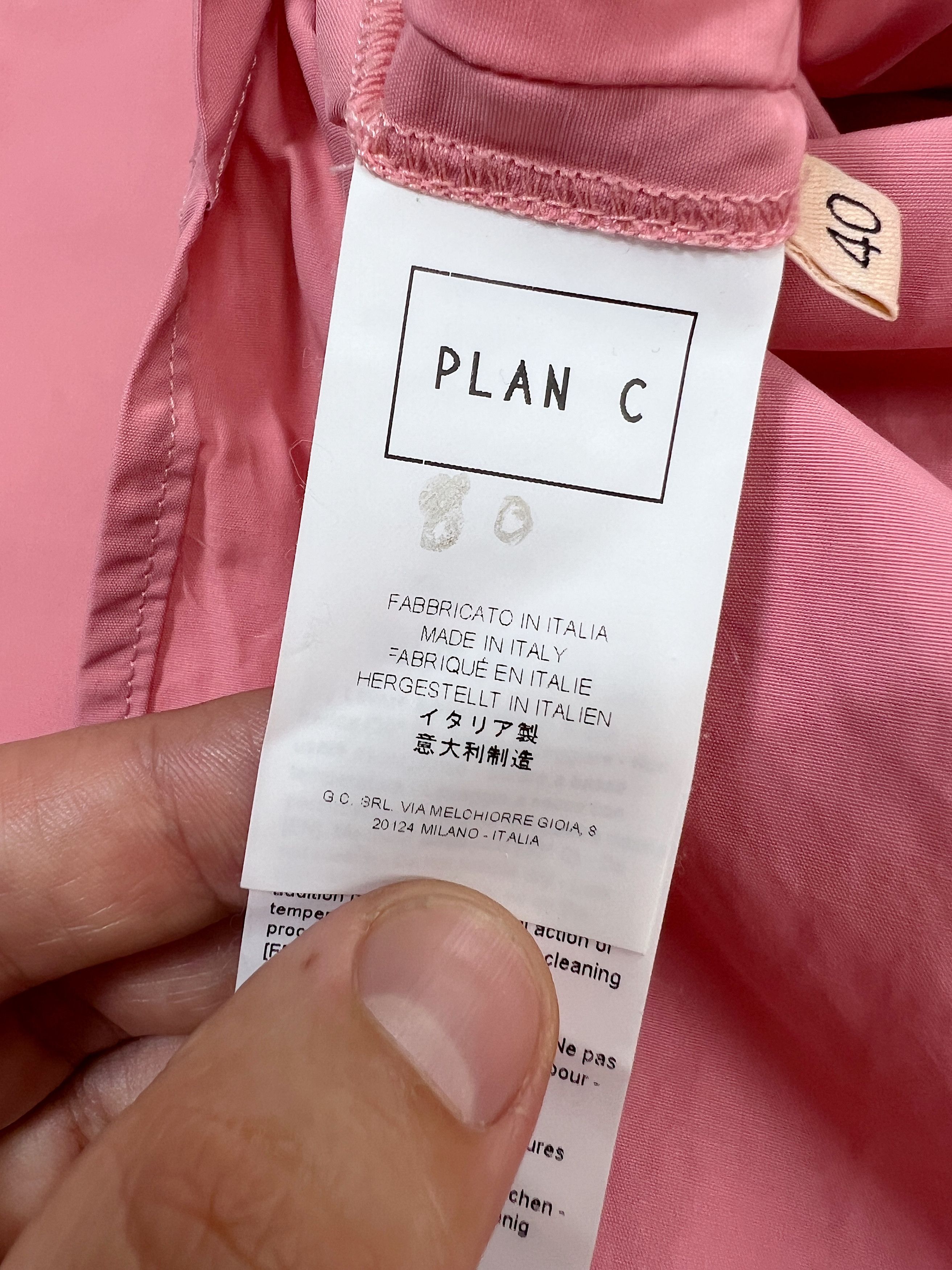 Designer × Plan C Plan C Shirt Women Pink Cargo Designer Size M / US 6-8 / IT 42-44 - 23 Thumbnail
