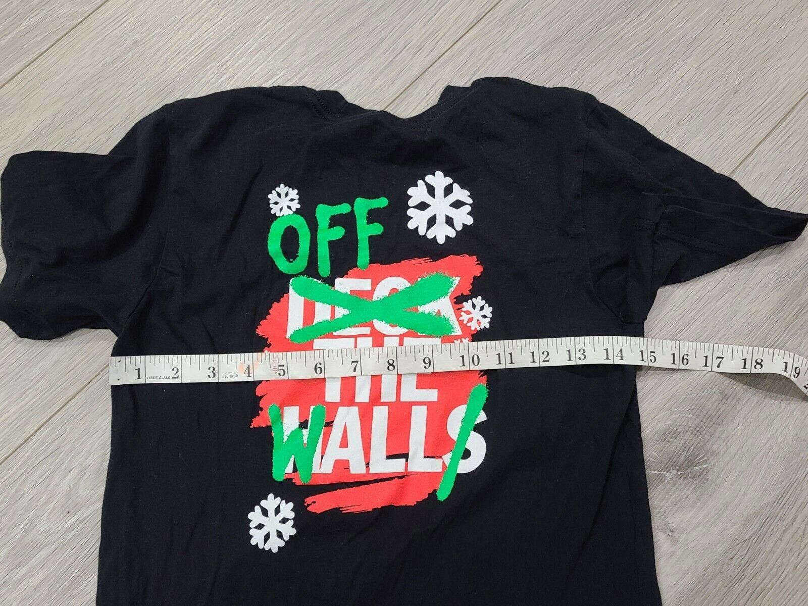Vans Vans Christmas Shirt XS Off The Wall - Deck The Halls Rare Size XS / US 0-2 / IT 36-38 - 4 Thumbnail