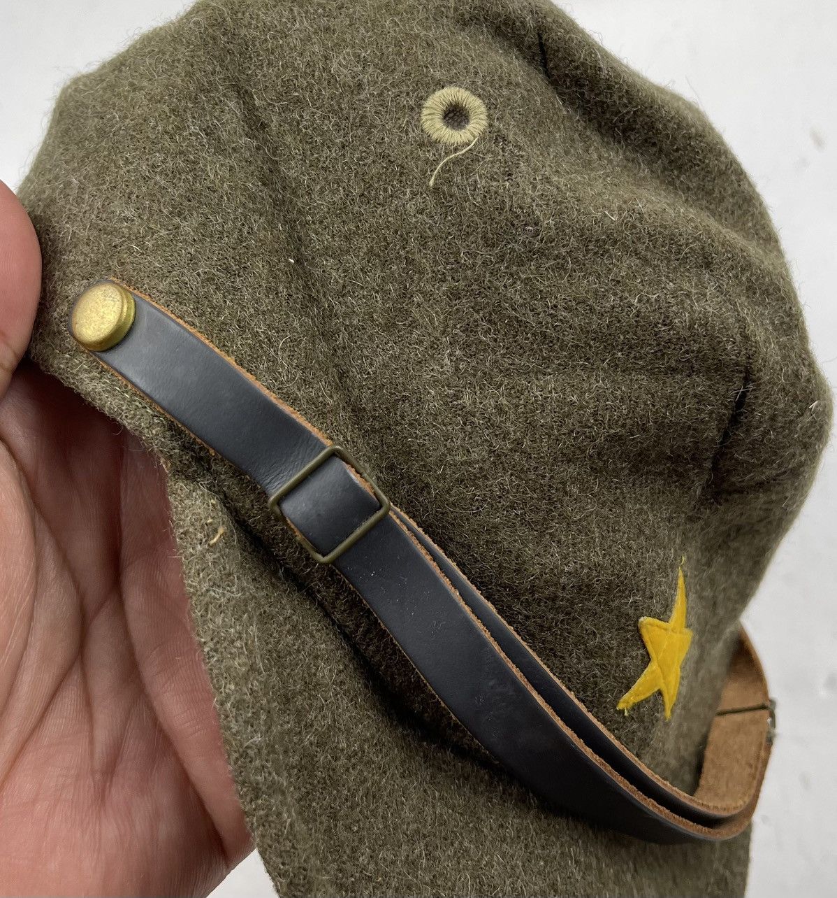 Japanese Brand vintage WW2 japanese military hat tc46 Size ONE SIZE - 4 Thumbnail