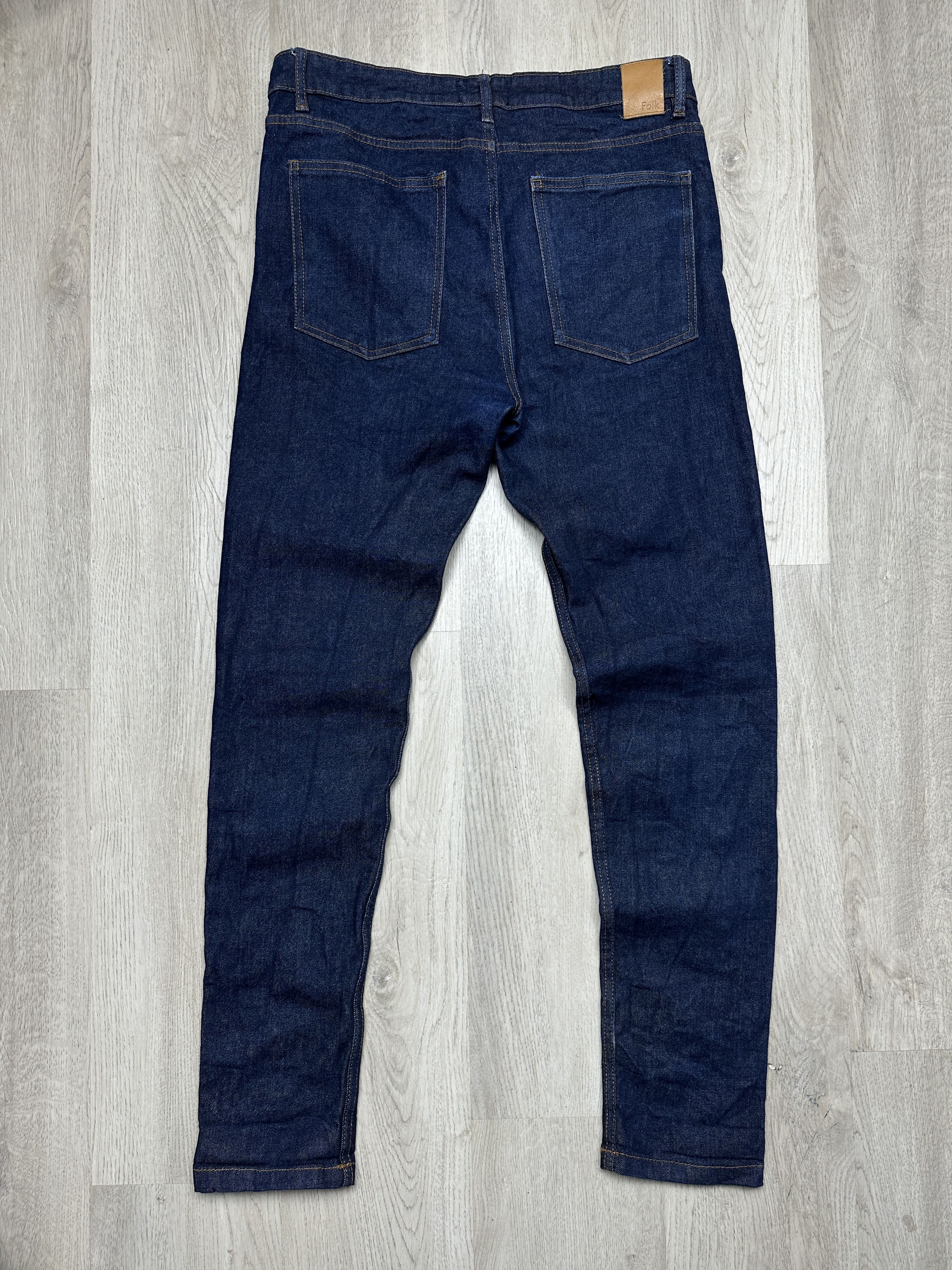 Folk Folk Mens Denim Pants Jeans Size US 34 / EU 50 - 7 Thumbnail