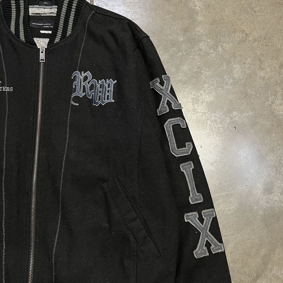Rocawear Vintage Rocawear Varsity Jacket Bomber Letterman Wool Y2K Size US XXL / EU 58 / 5 - 3 Thumbnail