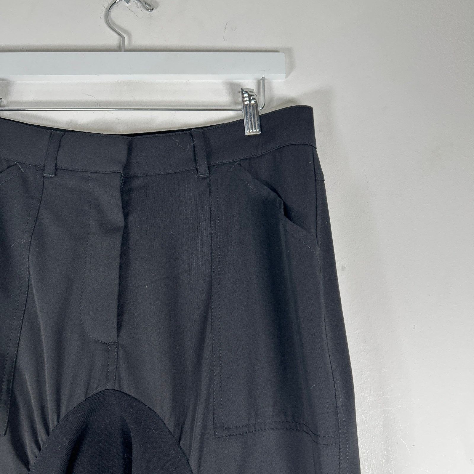 Stella McCartney Stella Maccartney Ruffles Black Pants Size 32 Size 28" / US 6 / IT 42 - 2 Thumbnail