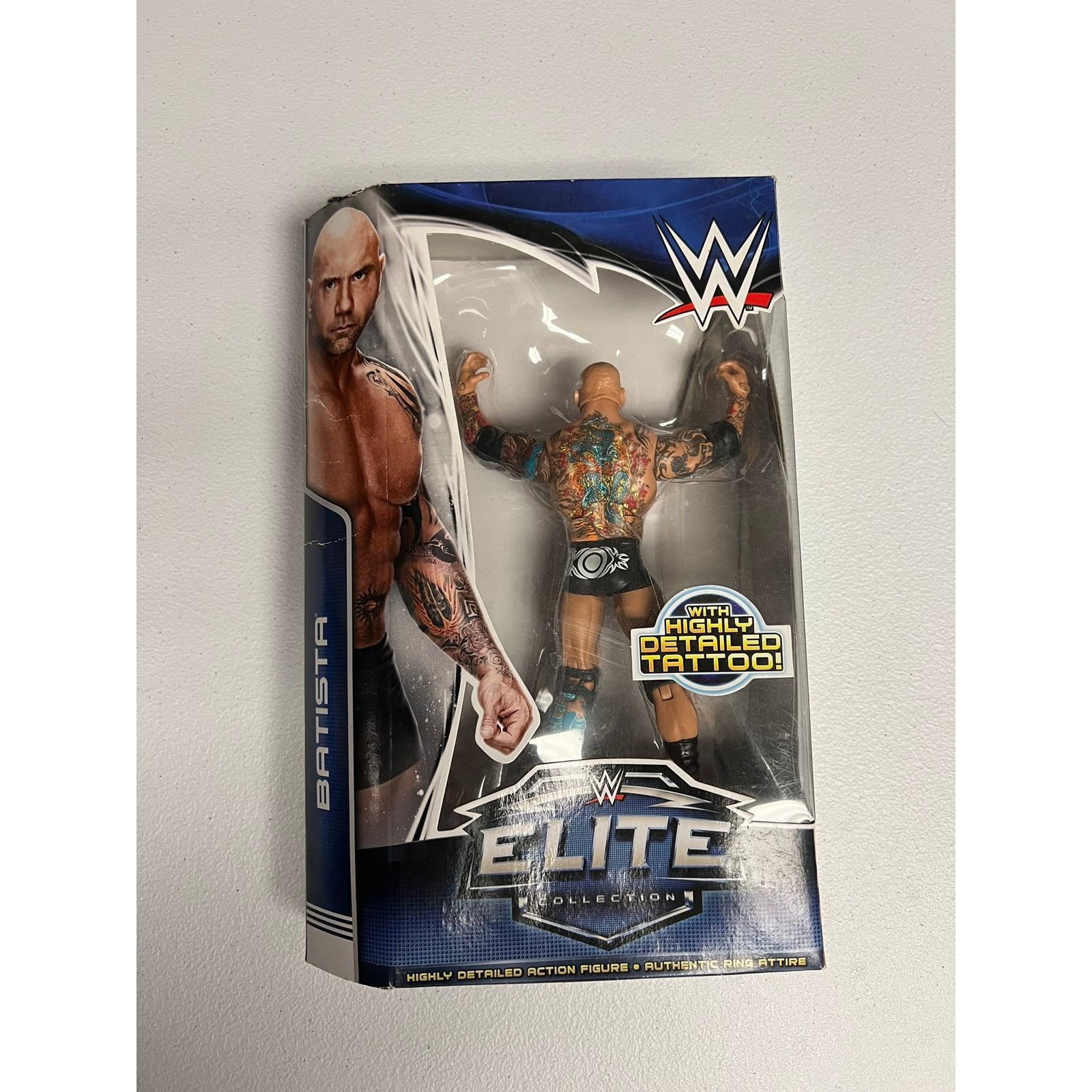 WWE WWE Wrestling Elite Batista Tattoo Action Figure Toy NIB NEW Size ONE SIZE - 1 Thumbnail