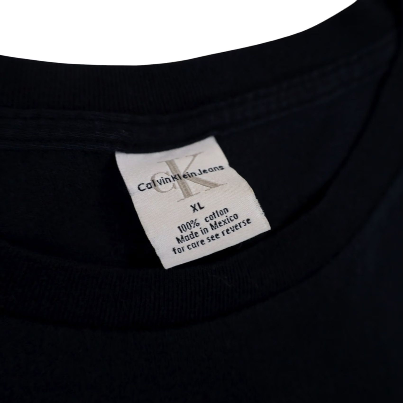 Vintage VINTAGE Calvin Klein Jeans T Shirt Big Spellout Graphic Blue Mens XL Size US L / EU 52-54 / 3 - 5 Thumbnail