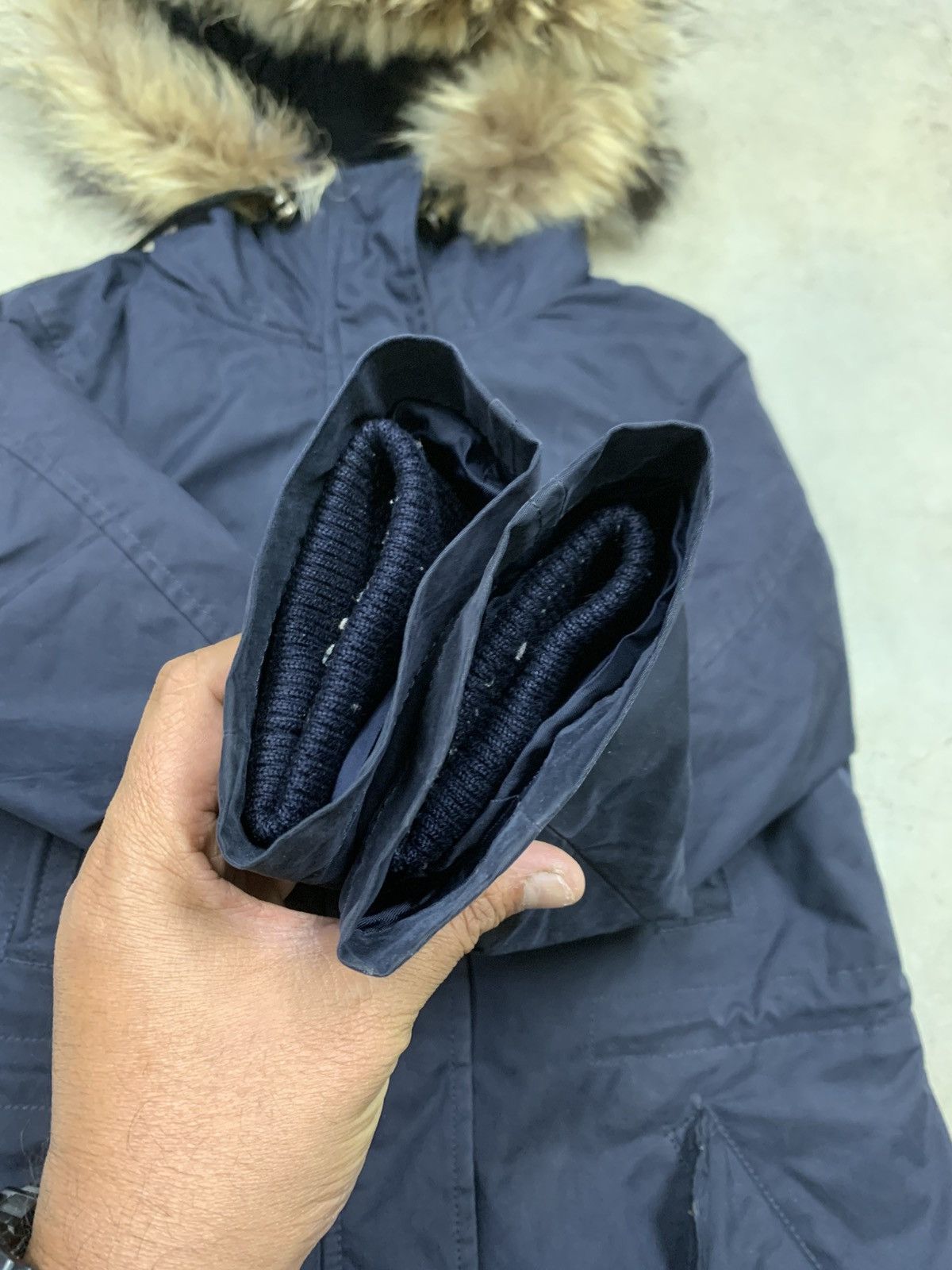 Yohji Yamamoto Vintage INED Depuis 1992 Faux Fur Hooded Jacket Size US S / EU 44-46 / 1 - 8 Thumbnail