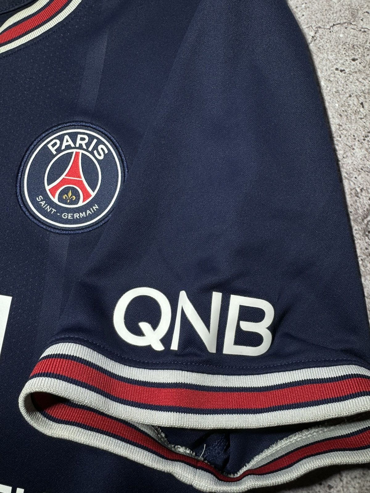 Jordan Brand Paris Saint-Germain 2021-22 Sergio Ramos Home Soccer Jersey Size US L / EU 52-54 / 3 - 12 Thumbnail