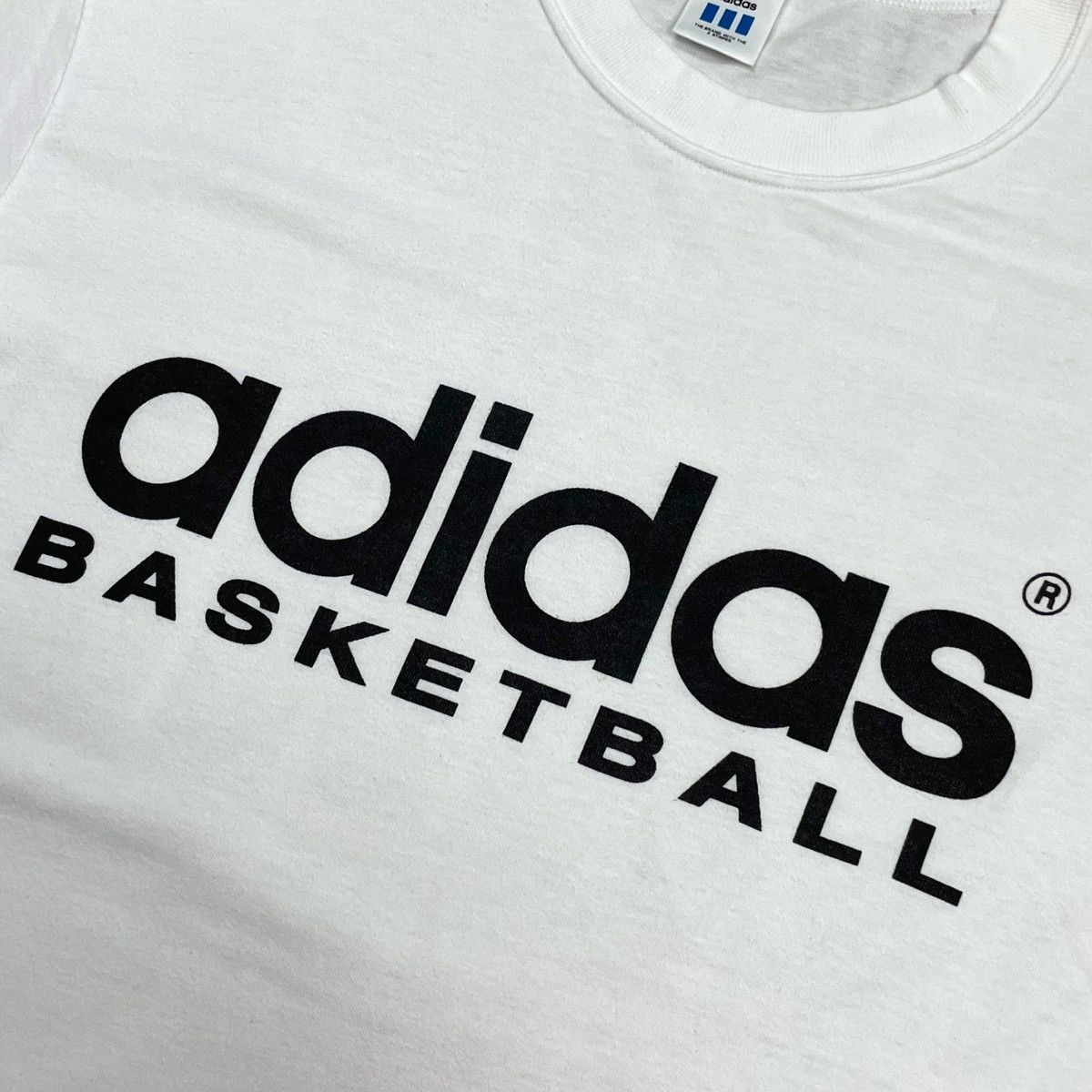 Adidas Vintage Adidas Basketball Tee Size US L / EU 52-54 / 3 - 4 Thumbnail