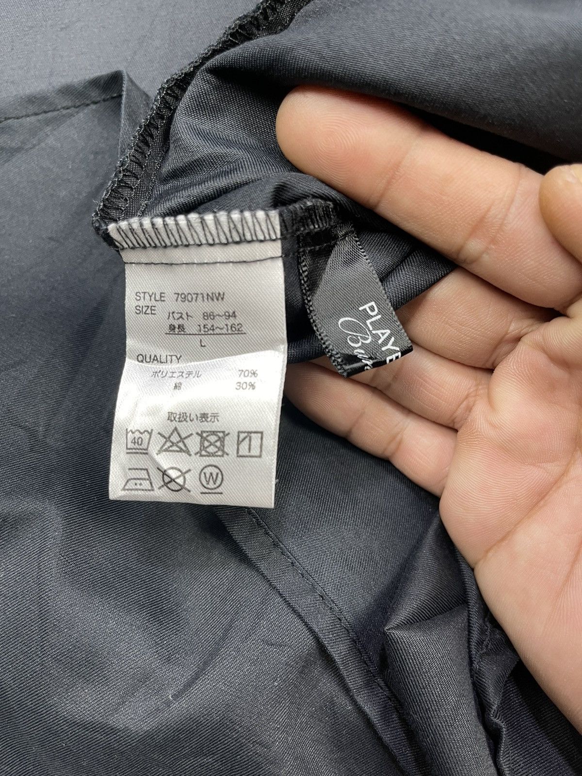Playboy BLACK by Virgirl PLAYBOY Oversize Button Up Size L / US 10 / IT 46 - 5 Thumbnail
