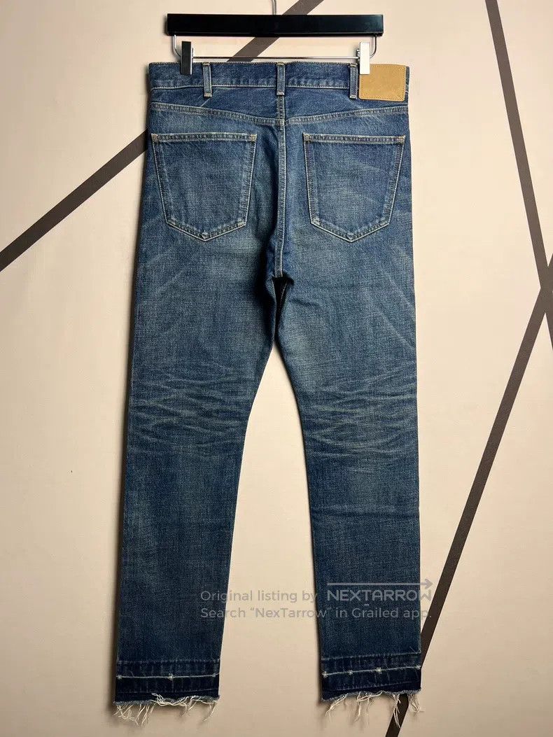 Celine Celine Fringed Raw Hem Straight Leg Jeans Size US 32 / EU 48 - 2 Thumbnail