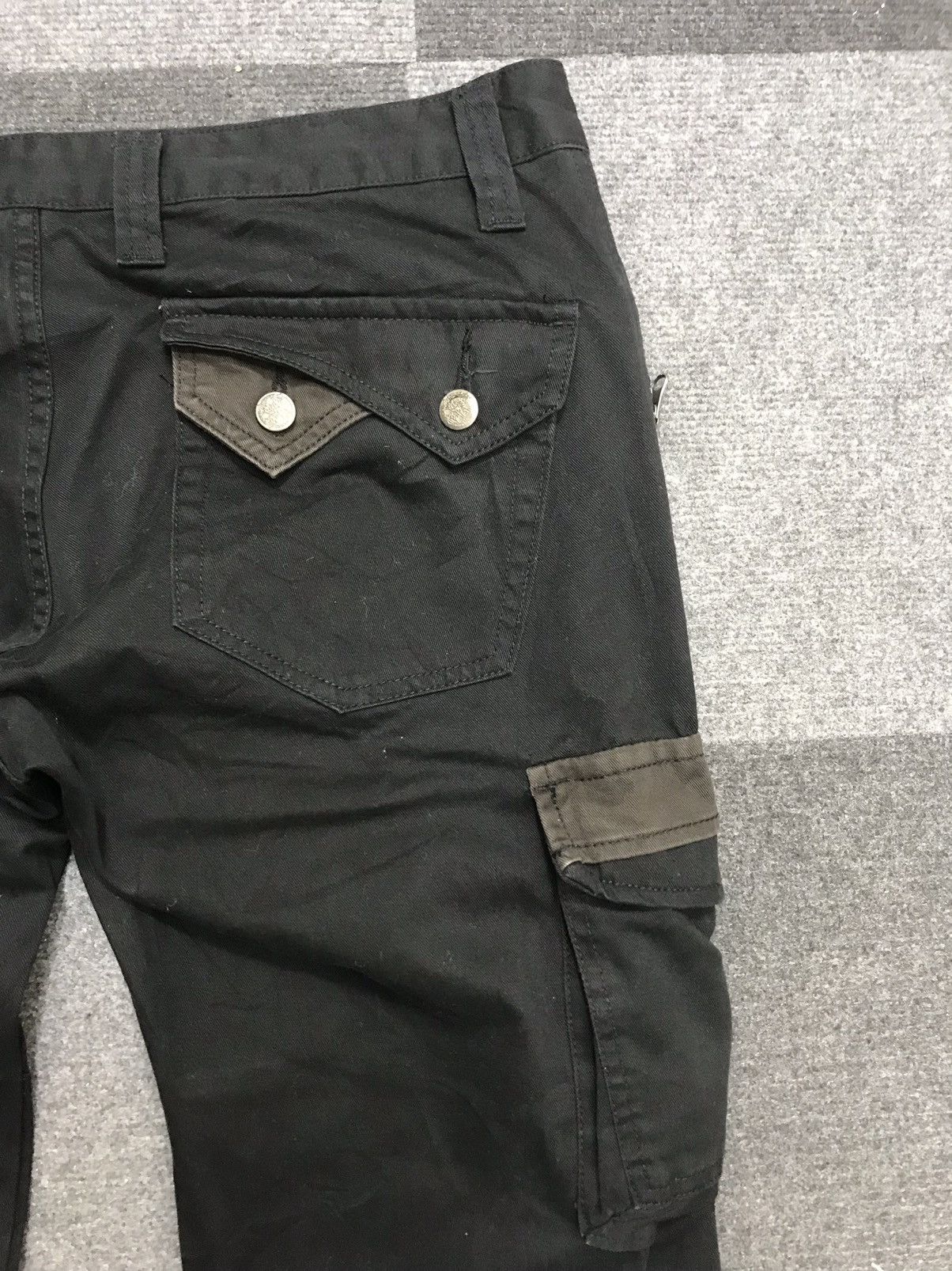 Japanese Brand 💥BELL BOTTOM💥MINIMALST ULTIMAX MULTIPOCKET CARGO PANT F200 Size US 34 / EU 50 - 11 Thumbnail