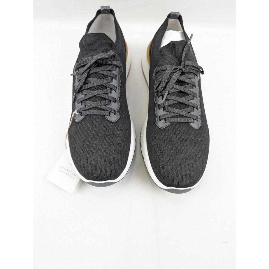 Brunello Cucinelli o1rshd1 Low-Top Sneakers in Black Size US 14 / EU 47 - 13 Thumbnail