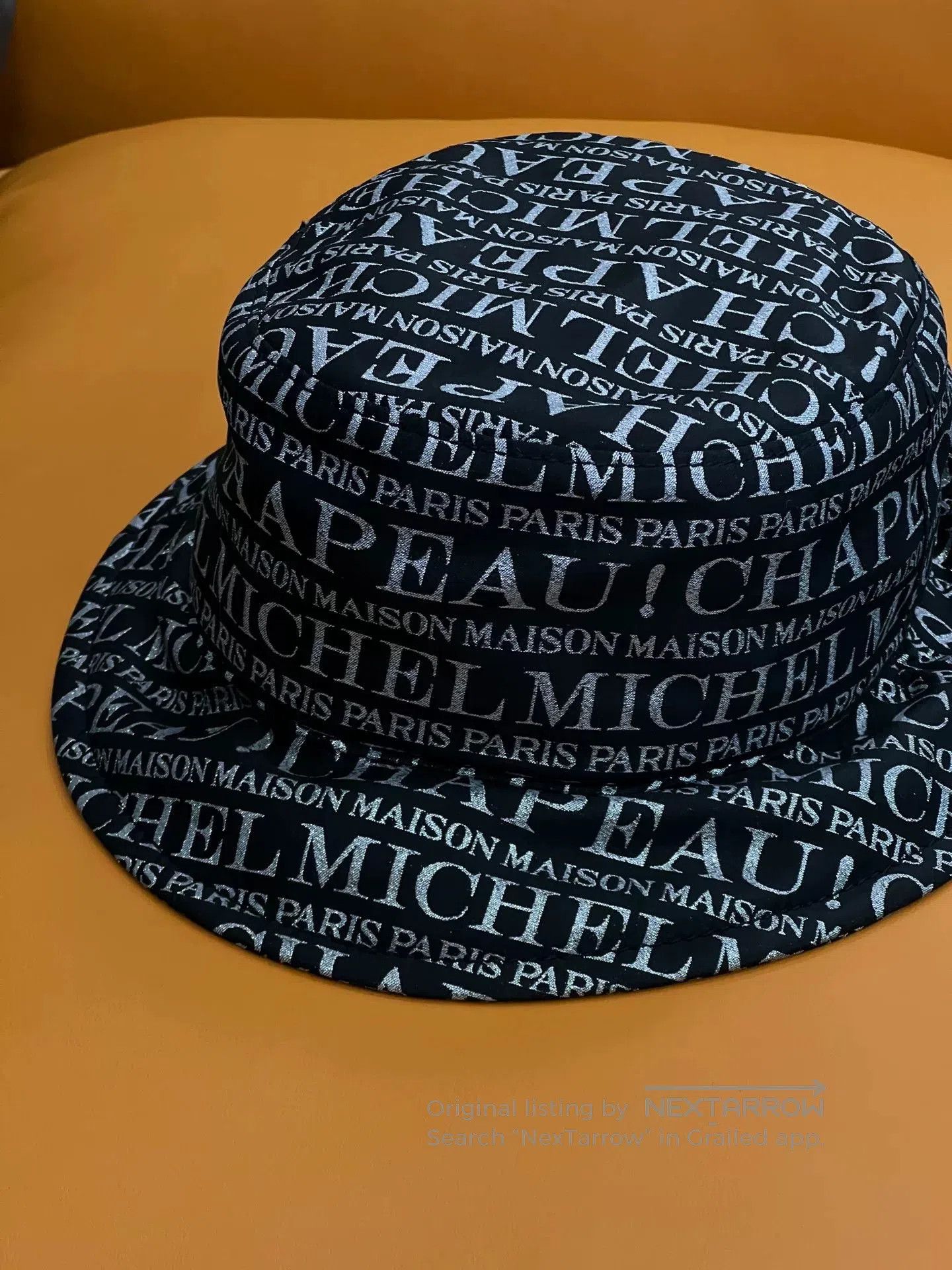 Maison Michel Maison Michel Logo Bucket Hat. Size ONE SIZE - 3 Thumbnail