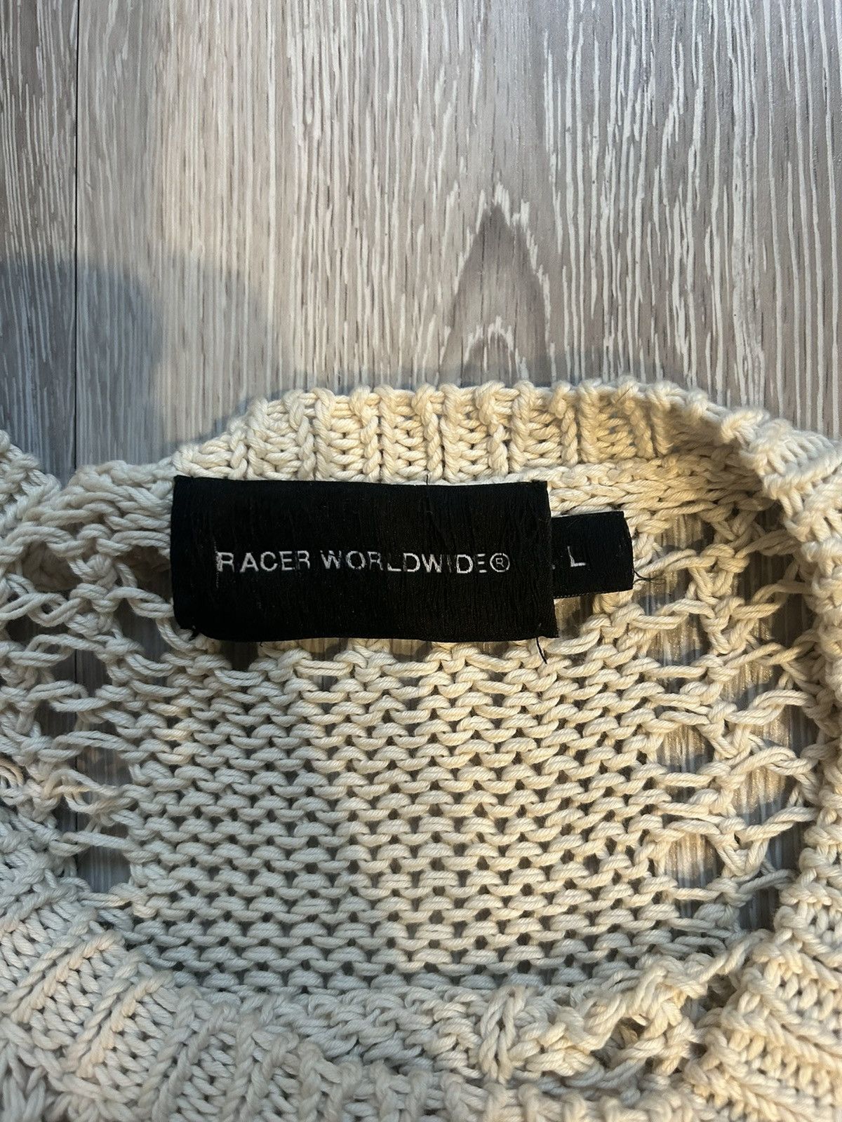 Racer Worldwide Racer Worldwide Cross Knit Size US L / EU 52-54 / 3 - 3 Thumbnail