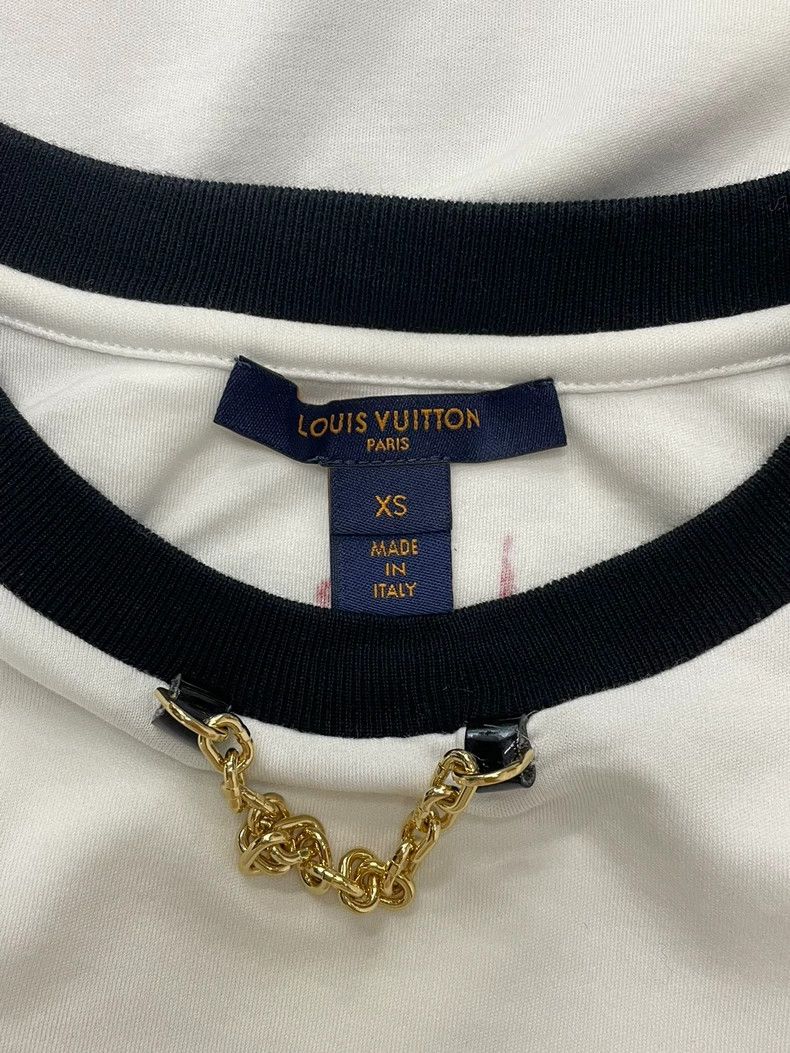 Louis Vuitton Louis Vuitton Record printed chain short sleeve Size US XS / EU 42 / 0 - 4 Thumbnail