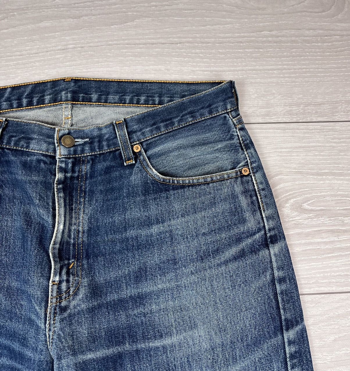 Levi's Levi’s 751 Vintage Washed Blue Denim Jeans Pants 36x32 Size US 36 / EU 52 - 10 Thumbnail