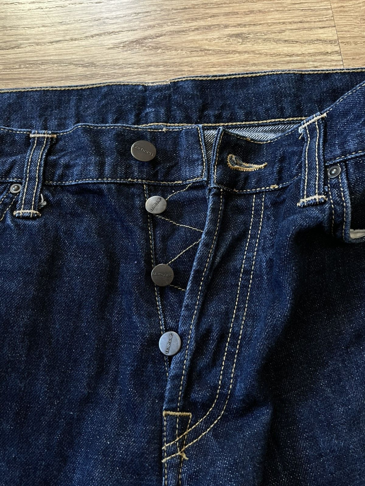 Carhartt Vintage Carhartt Klondike Pant Y2k Indigo Denim Jeans Size US 32 / EU 48 - 11 Thumbnail
