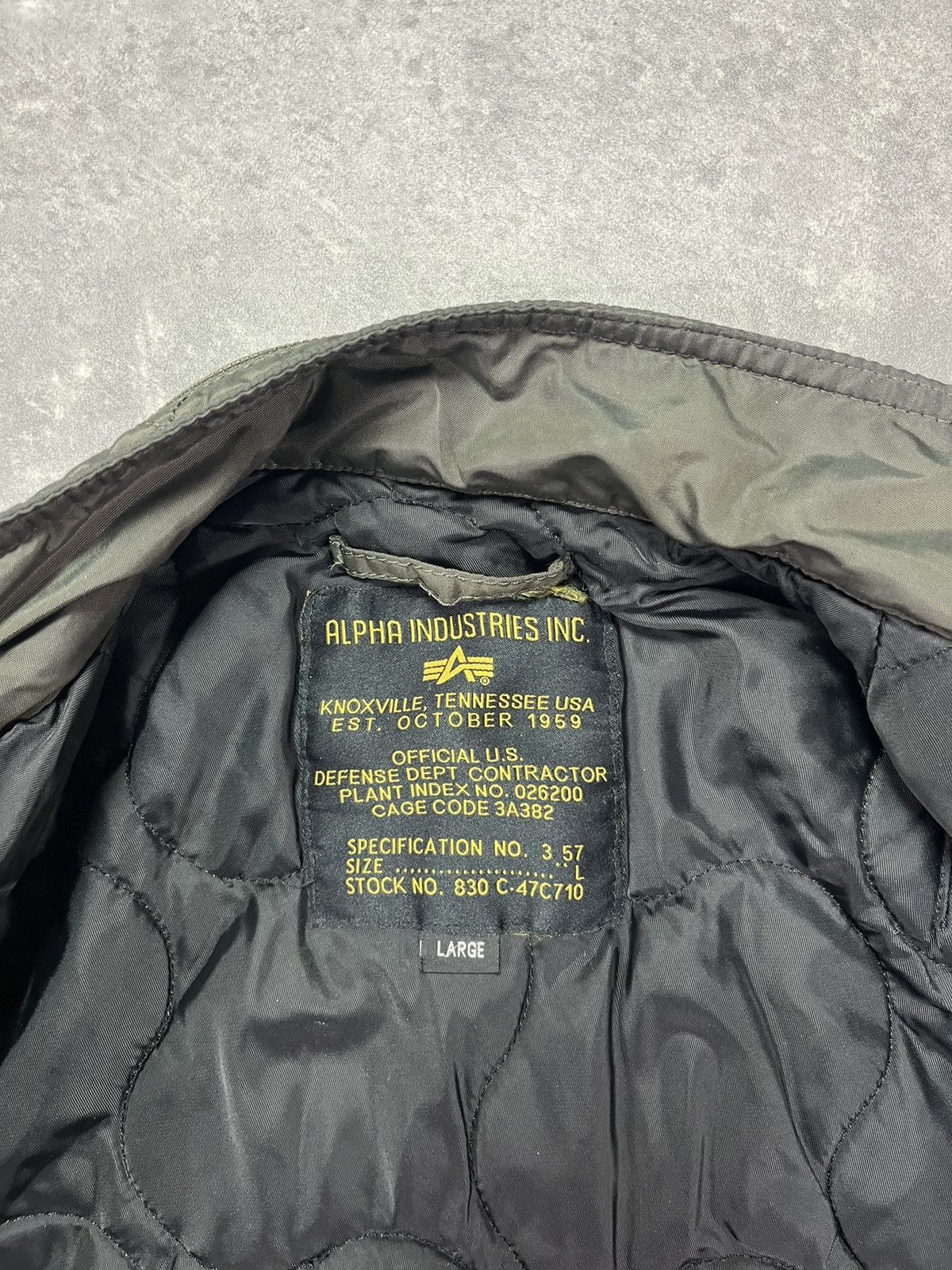 Alpha Industries Alpha Industries Engine Multipocket Rare Bomber Jacket L Size US L / EU 52-54 / 3 - 14 Thumbnail