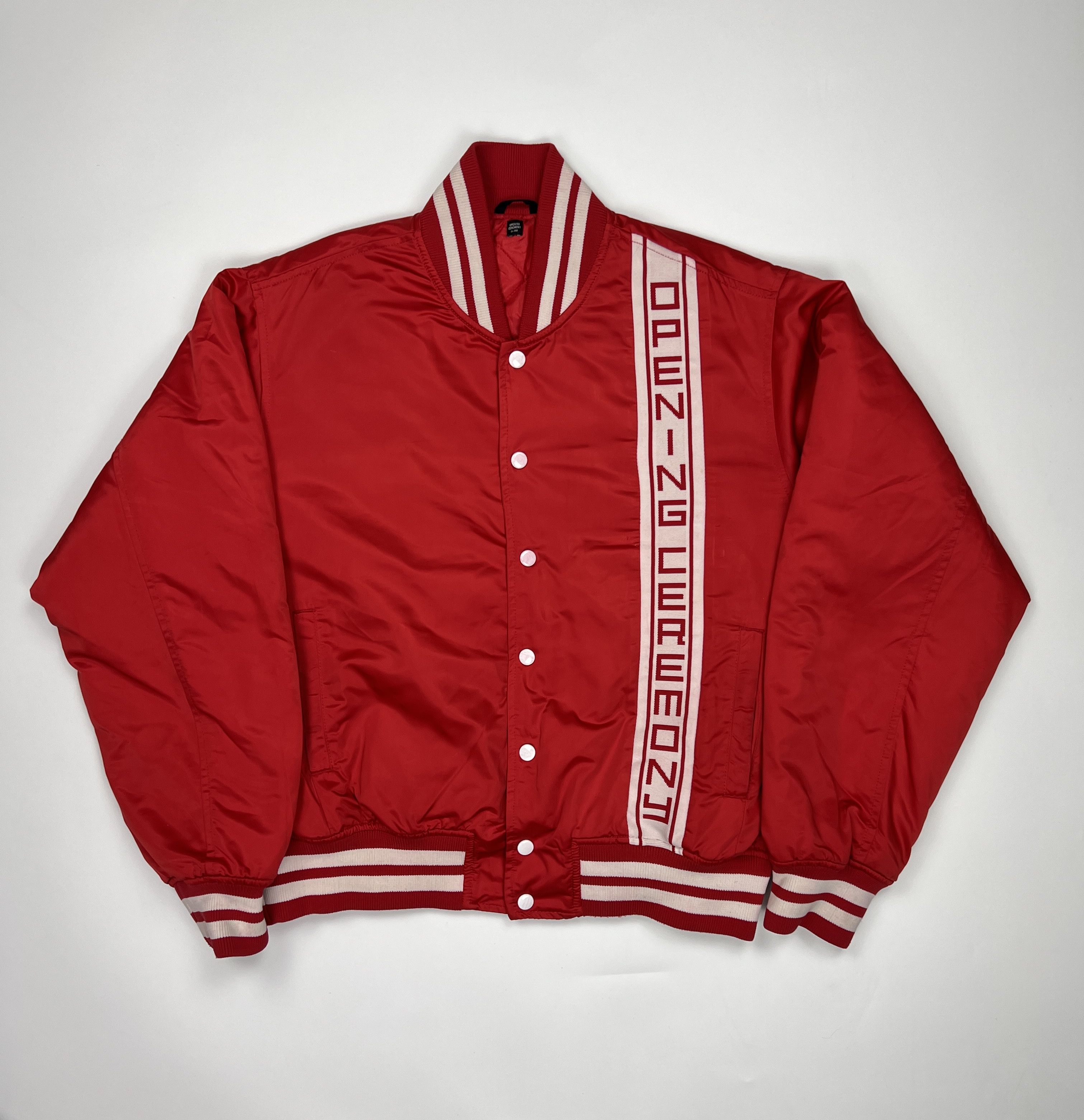 Opening Ceremony Opening Ceremony Red Nylon Bomber Jacket Spell Logo Size US M / EU 48-50 / 2 - 1 Thumbnail