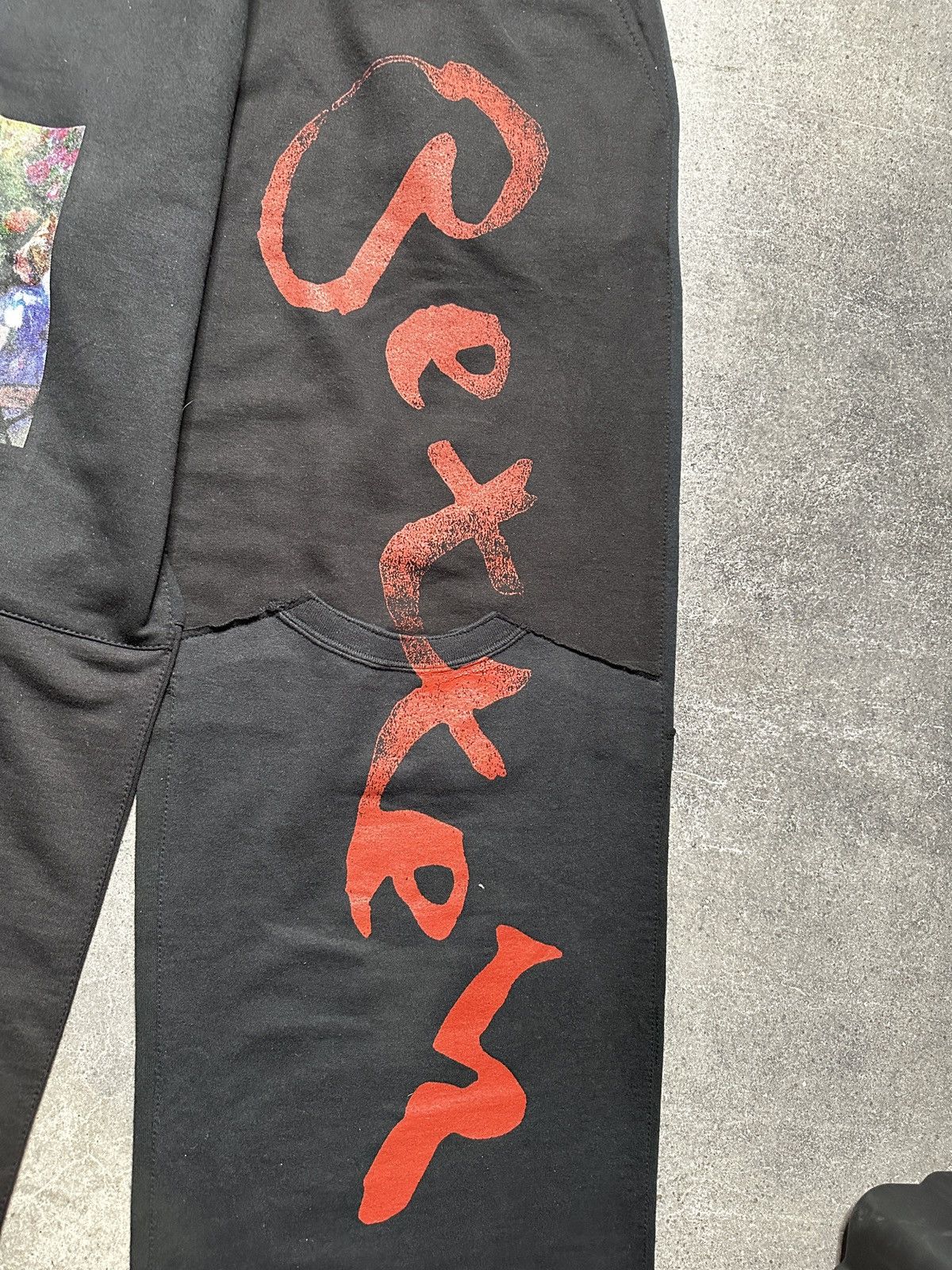 Better With Age Better With Age Remoir Reconstructed Sweatpants Black - 2 Size US 40 / EU 56 - 3 Thumbnail