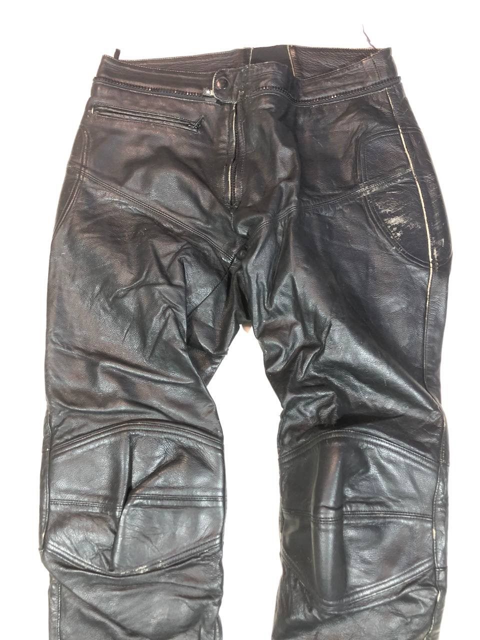 Vintage Rare Vintage Racing Moto Leather Pants Size US 32 / EU 48 - 2 Thumbnail