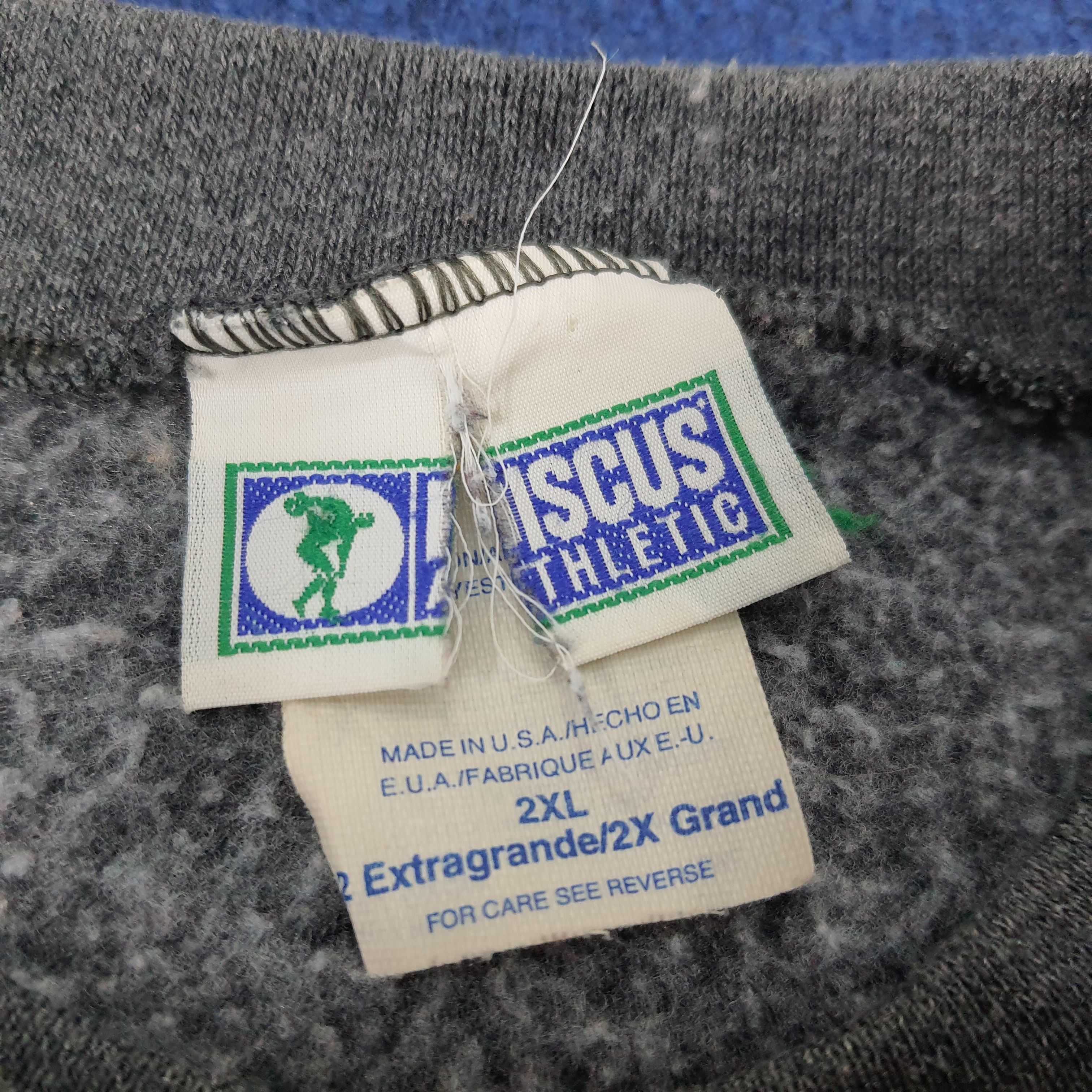 Vintage Vintage Discus Athletic Raglan Outdoor Sweatshirts Size US XXL / EU 58 / 5 - 4 Thumbnail