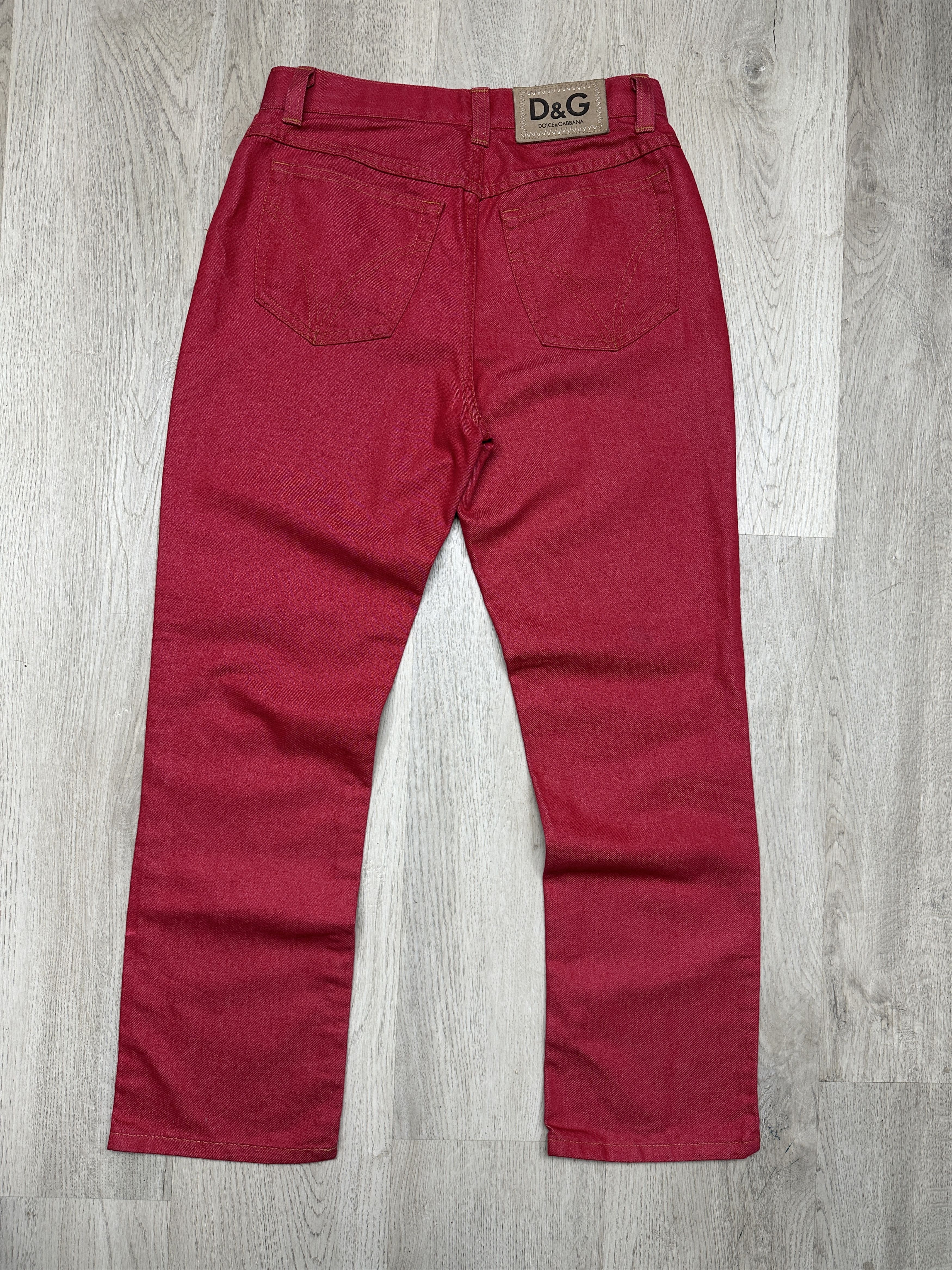 Dolce & Gabbana Dolce & Gabbana Vintage Womens Denim Pants Jeans Size 27" / US 4 / IT 40 - 1 Thumbnail