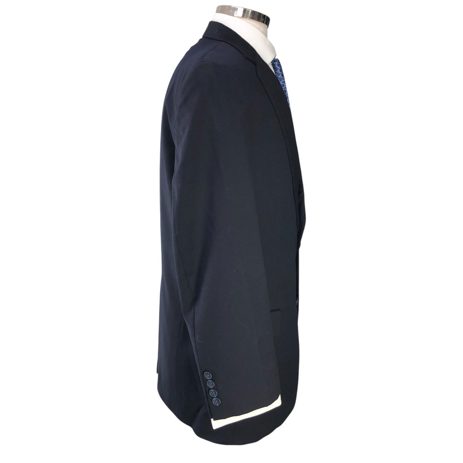 Hart Schaffner Marx Hart Schaffner Marx HSM Sz 42R Sport Coat Jacket Blazer Navy Size 42R - 11 Thumbnail