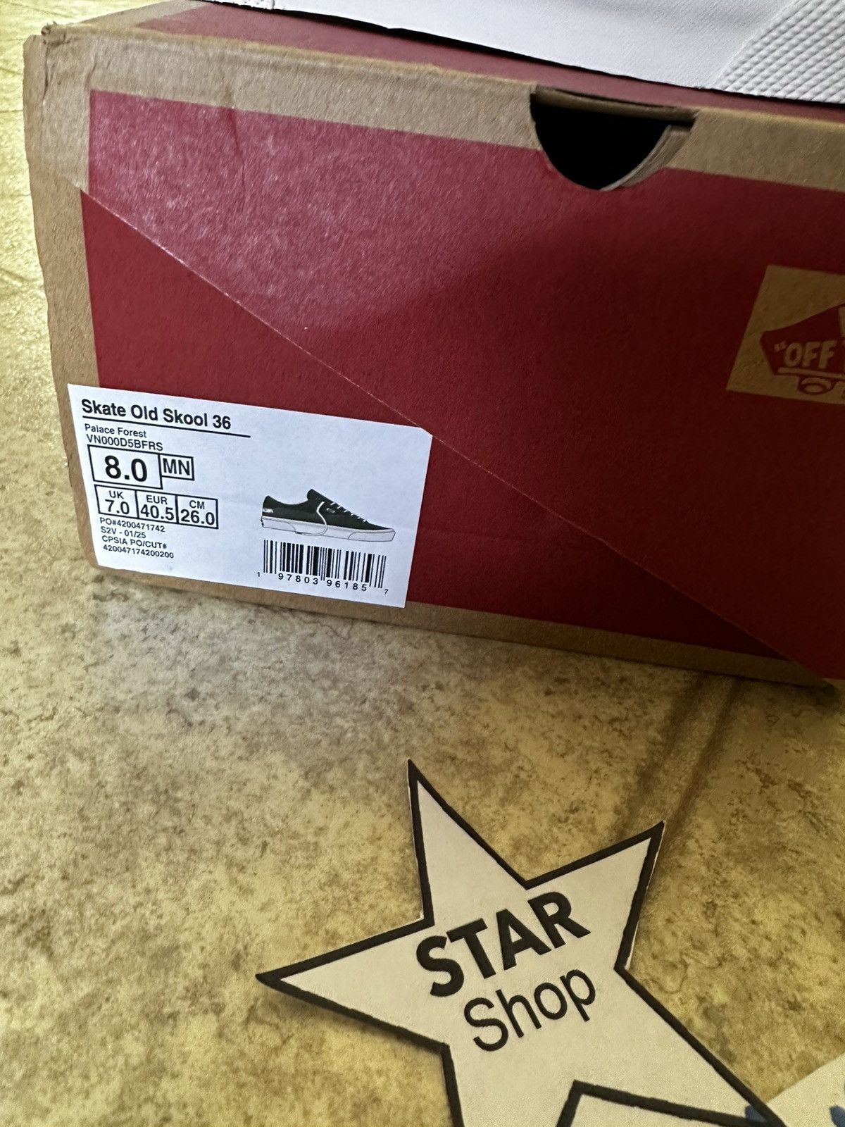 Palace × Vans Palace Forest Old Skool 36 Vans | Grailed
