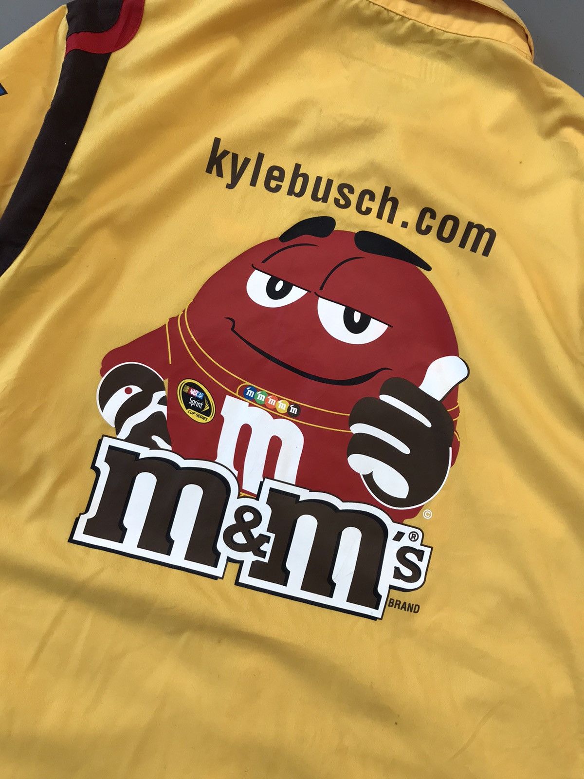 NASCAR × Vintage Crazy vintage nascar SpellOut printed half sleeves shirt Size US XL / EU 56 / 4 - 9 Thumbnail