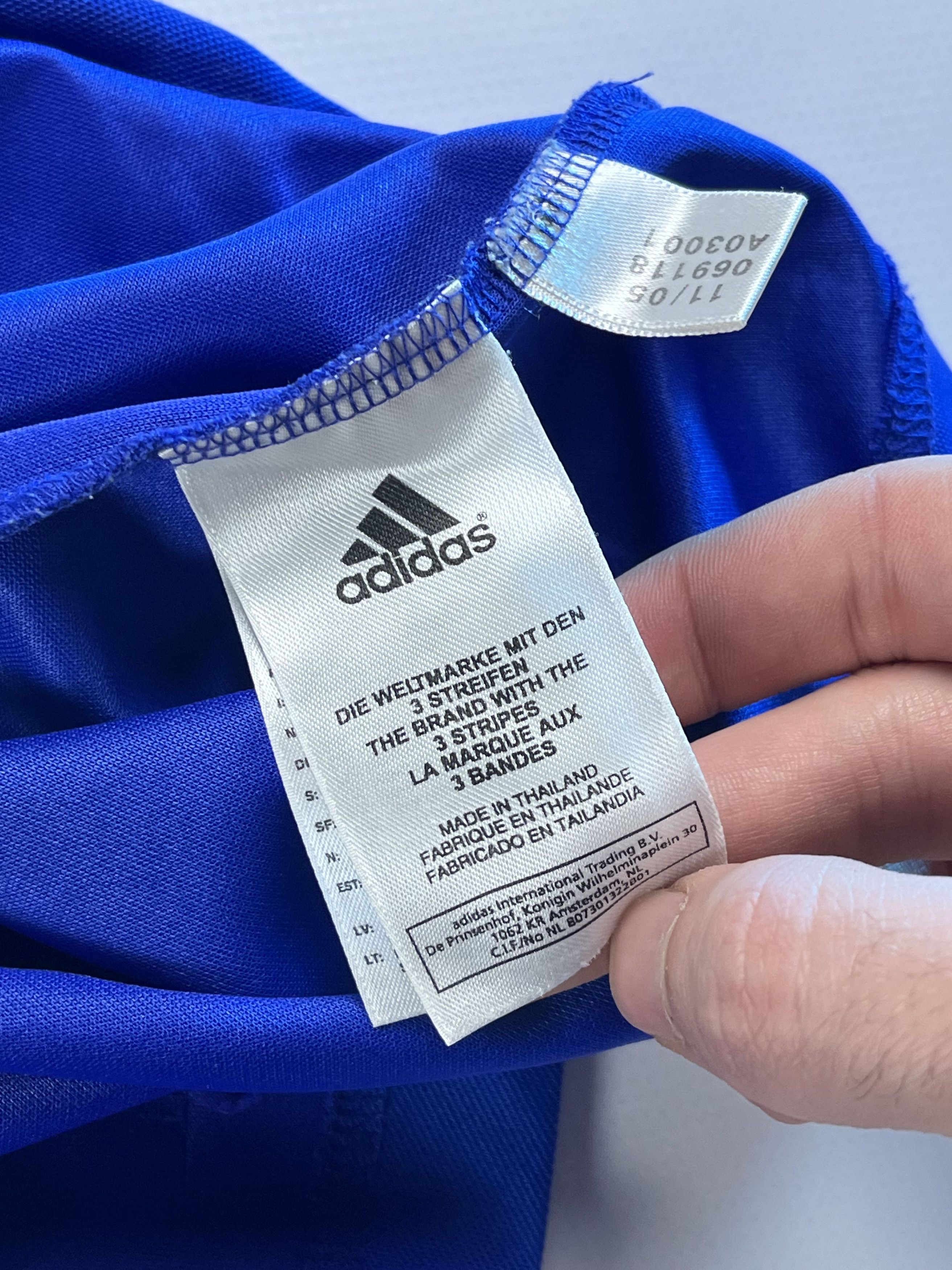 Adidas × Vintage Vintage Adidas France Home 2005 Soccer Jersey Size US M / EU 48-50 / 2 - 5 Thumbnail