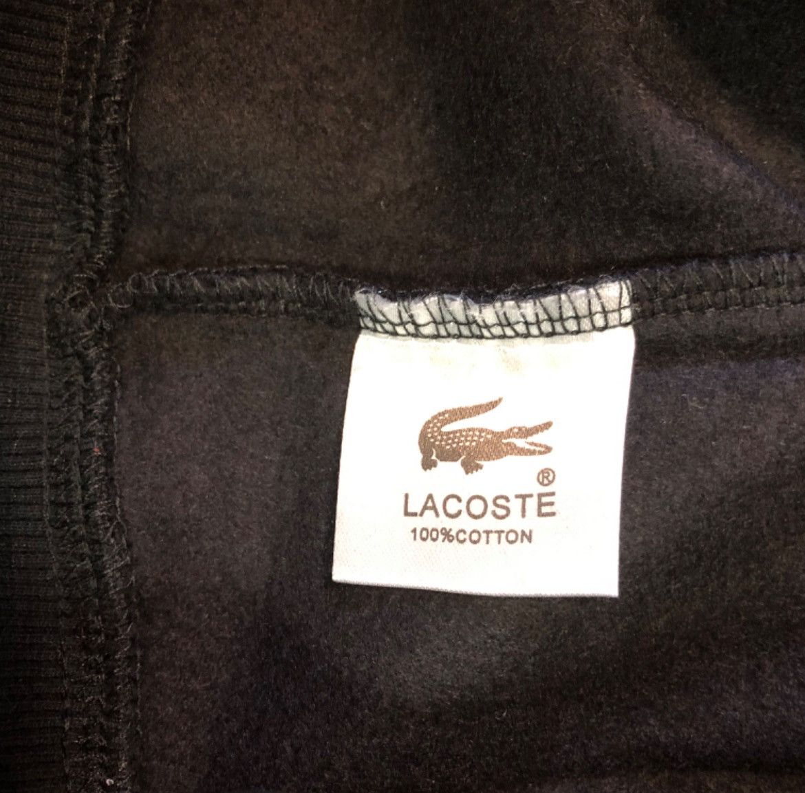 Lacoste Sweat à capuche Lacoste noir Size US M / EU 48-50 / 2 - 3 Thumbnail