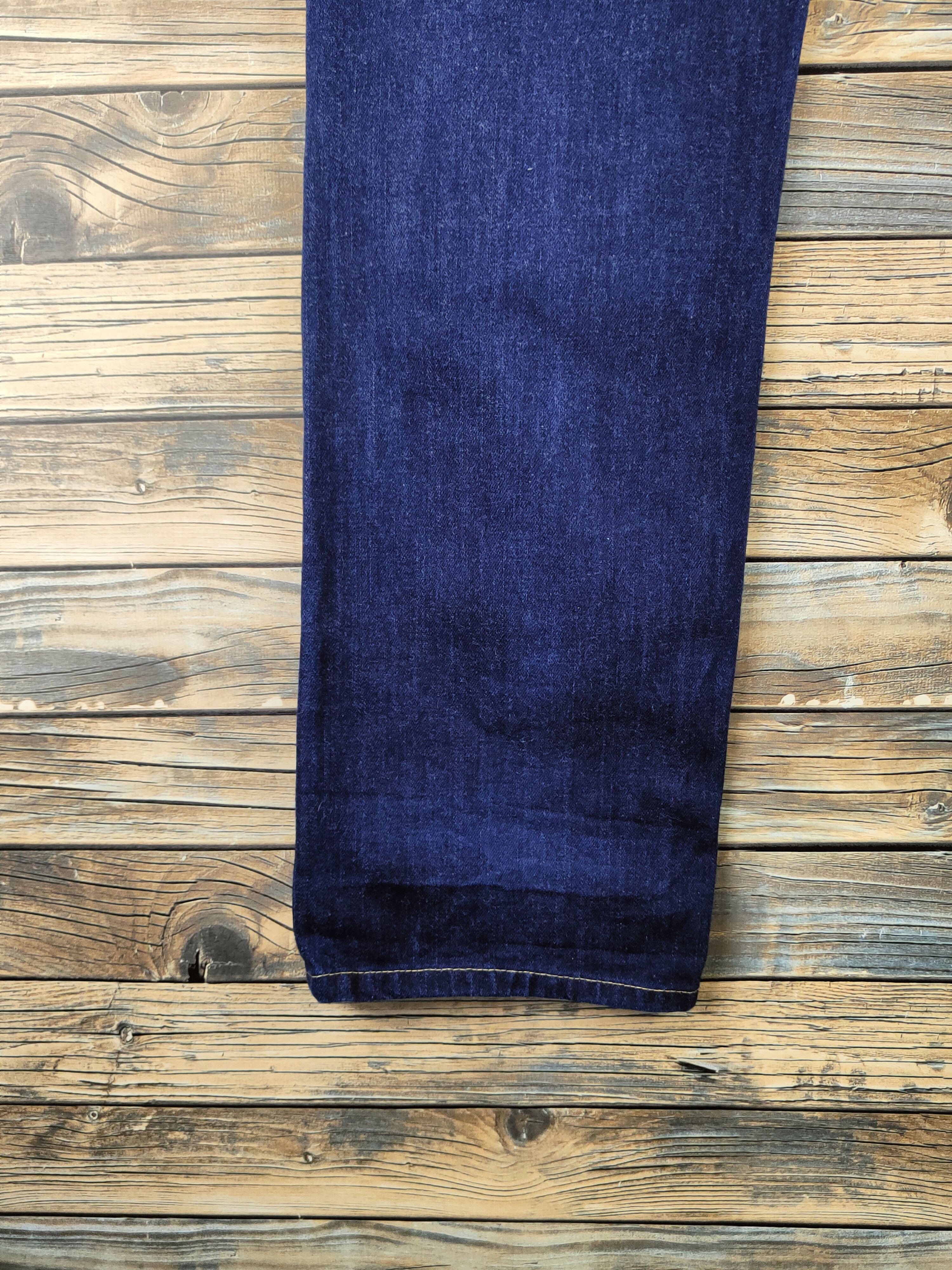 Levi's 502 Levi's Dark Blue selvage denim Jeans #S2888 Size US 34 / EU 50 - 9 Thumbnail