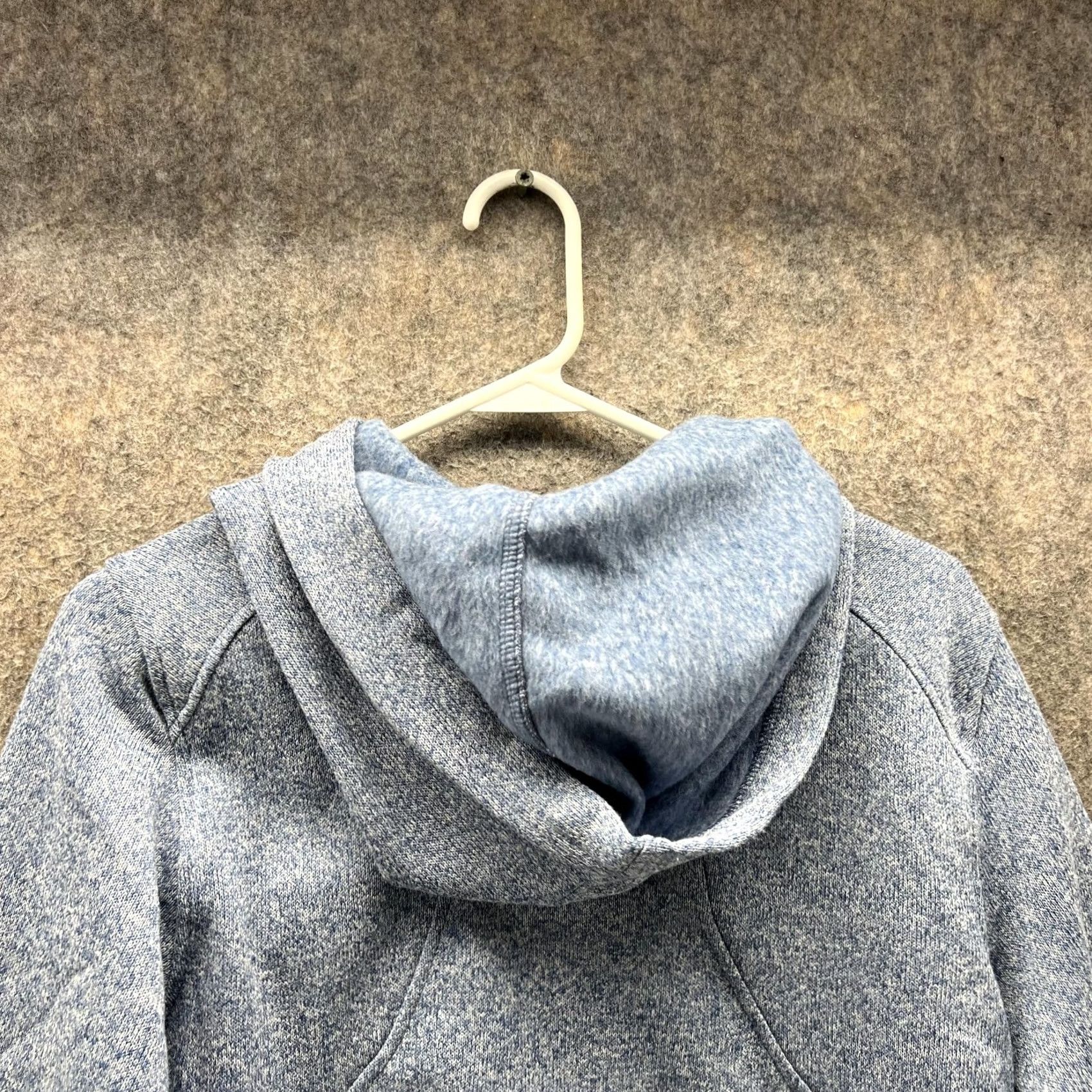 Eddie Bauer VINTAGE Eddie Bauer Sweater Women Large Heather Blue Hoodie Full Zip Jacket Polyester Jacket Regular Fit Hooded Winter Fall Spring 90s Womens Size L / US 10 / IT 46 - 2 Thumbnail