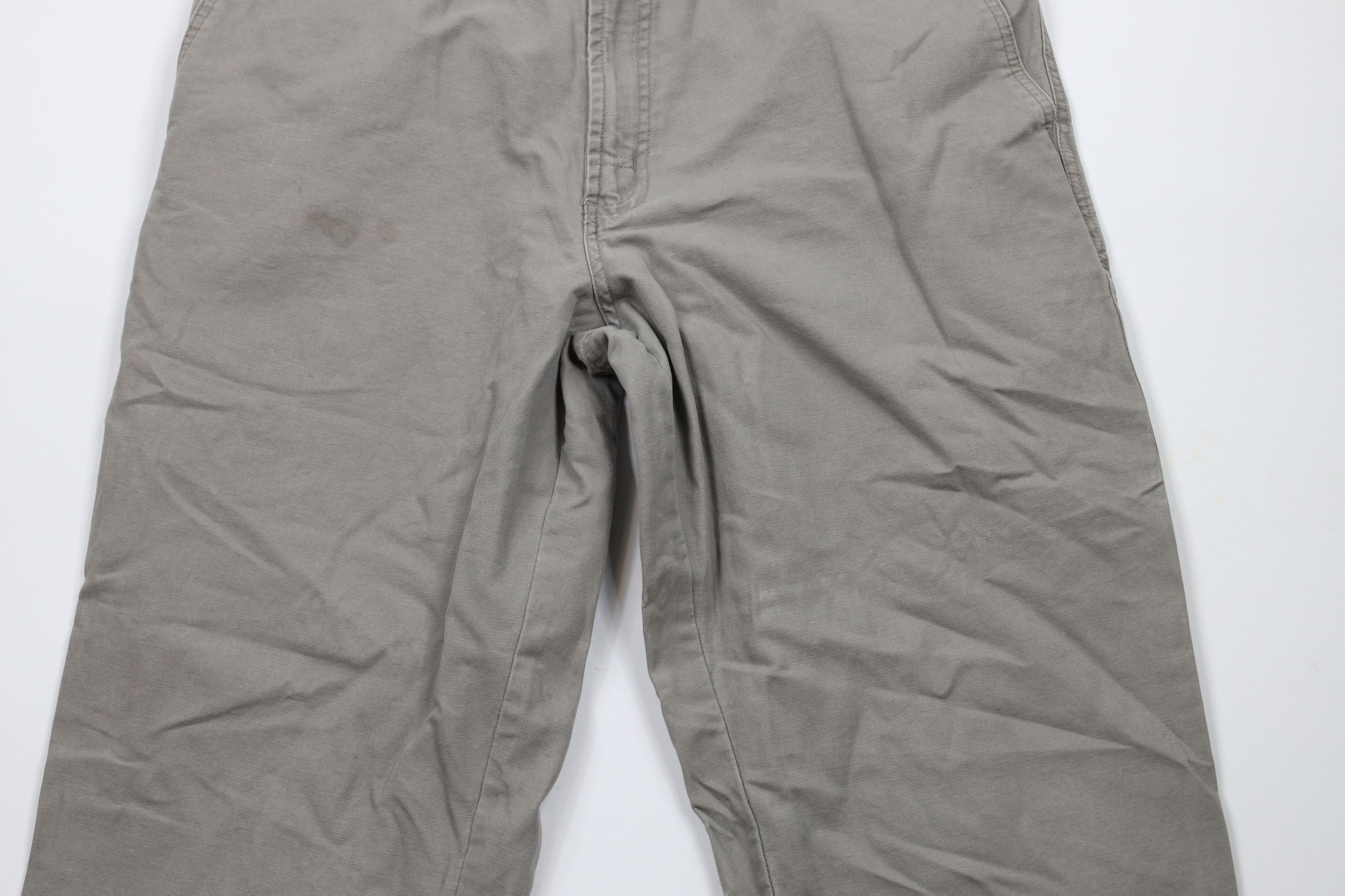 Columbia × Vintage Vintage Y2K Columbia Relaxed Canvas Wide Leg Pants Cotton Size US 36 / EU 52 - 3 Thumbnail