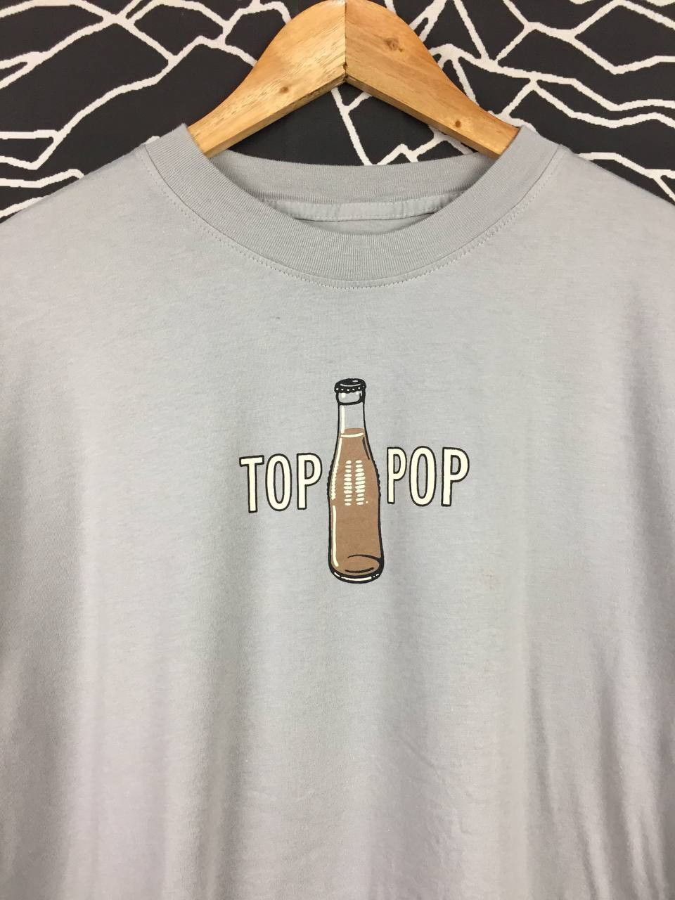 Vintage Top Pop Soda Carbonated Soft Drinks Promo Tee Size US XL / EU 56 / 4 - 3 Thumbnail