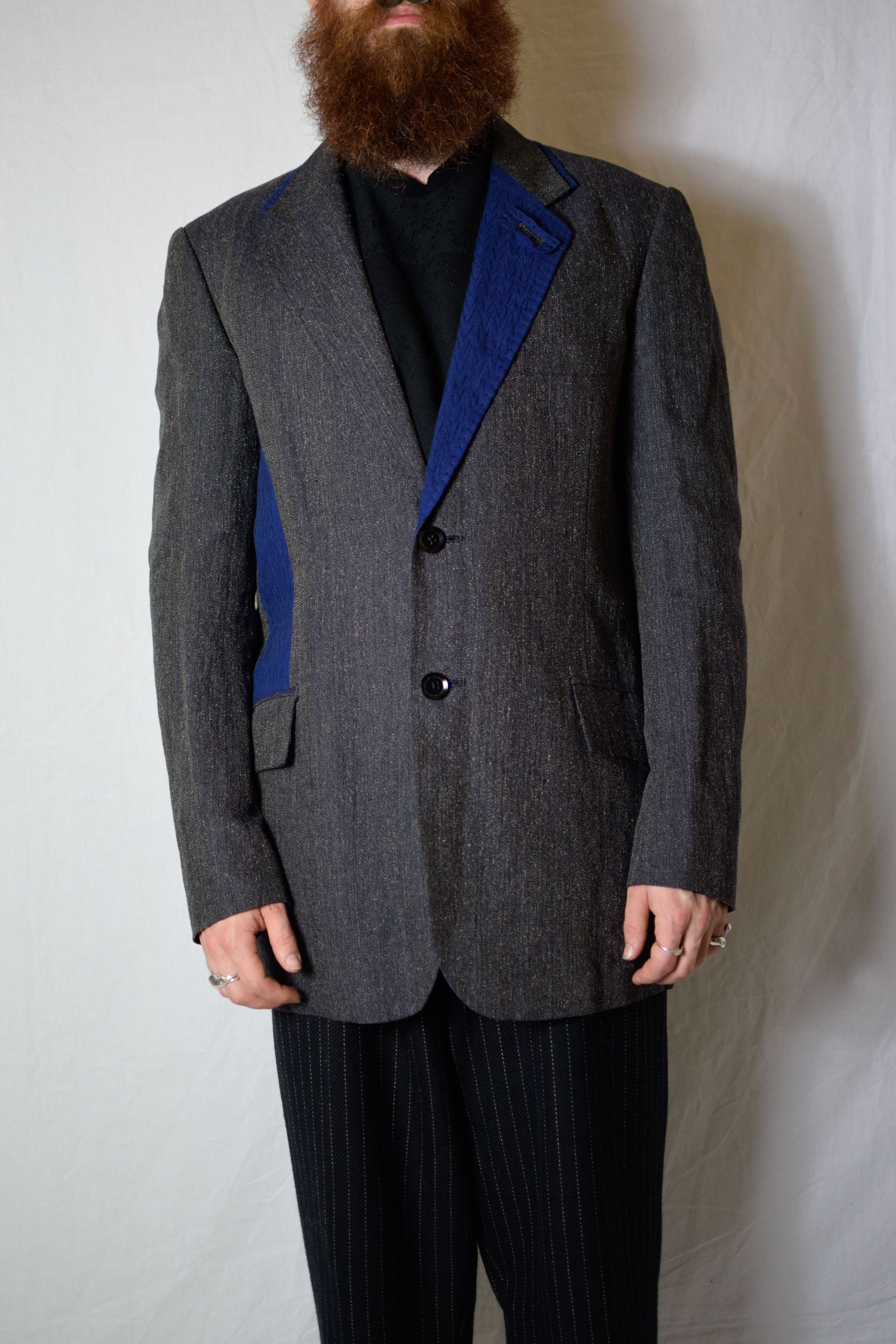 Yohji Yamamoto YYPH SS09 Patchwork Blazer - HV-J21-319 Size 50R - 5 Thumbnail