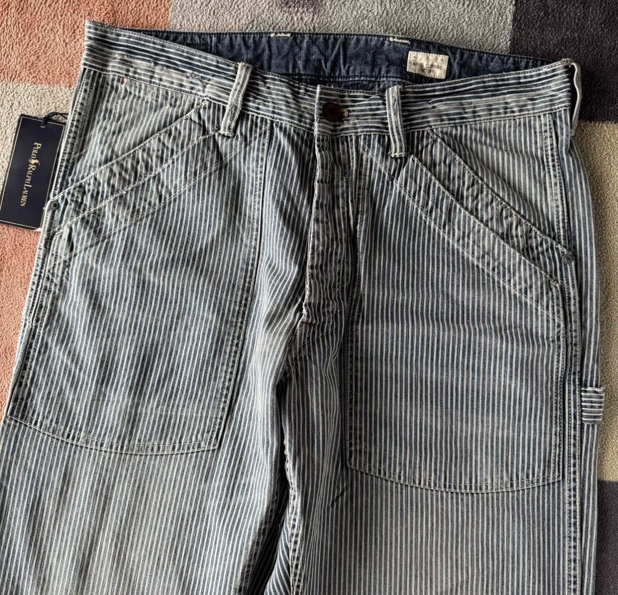 Polo Ralph Lauren Ralph Lauren Polo RL Striped Naval Deck Pants K22 Size US 32 / EU 48 - 3 Thumbnail